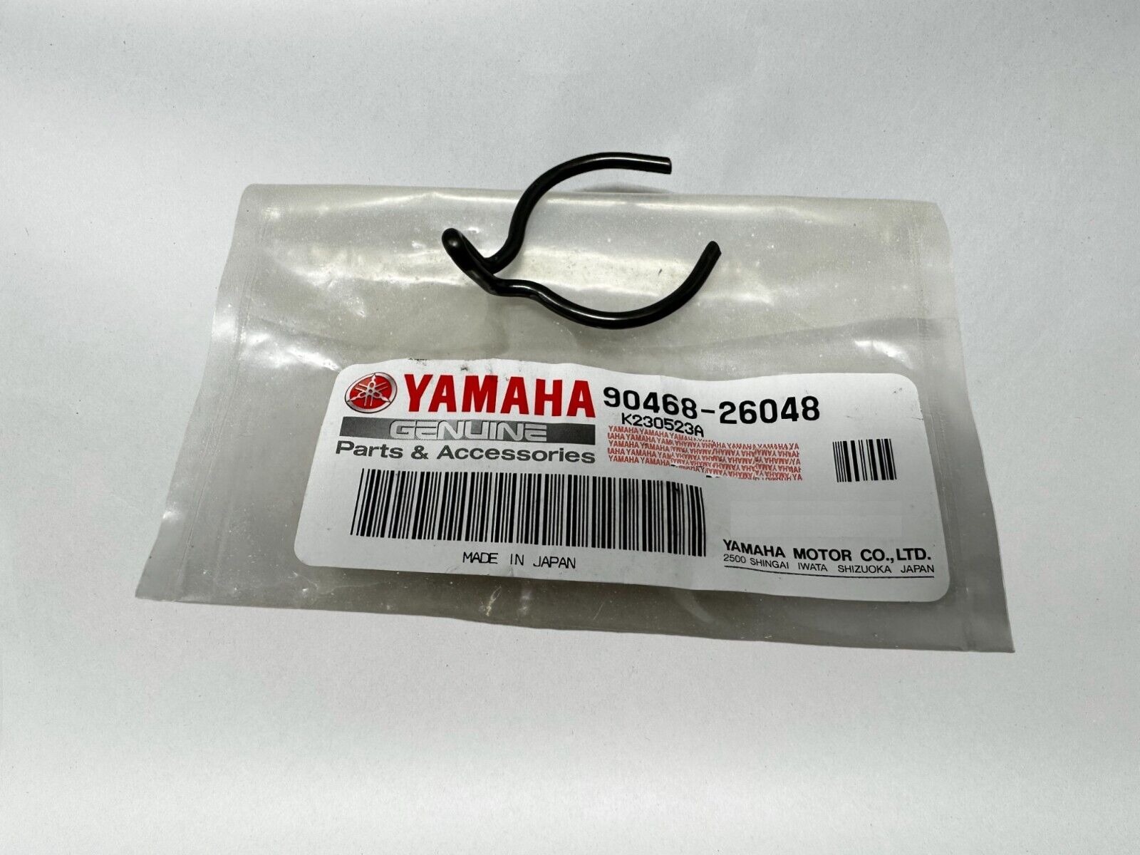 Yamaha Genuine OEM Clip 90468-26048-00