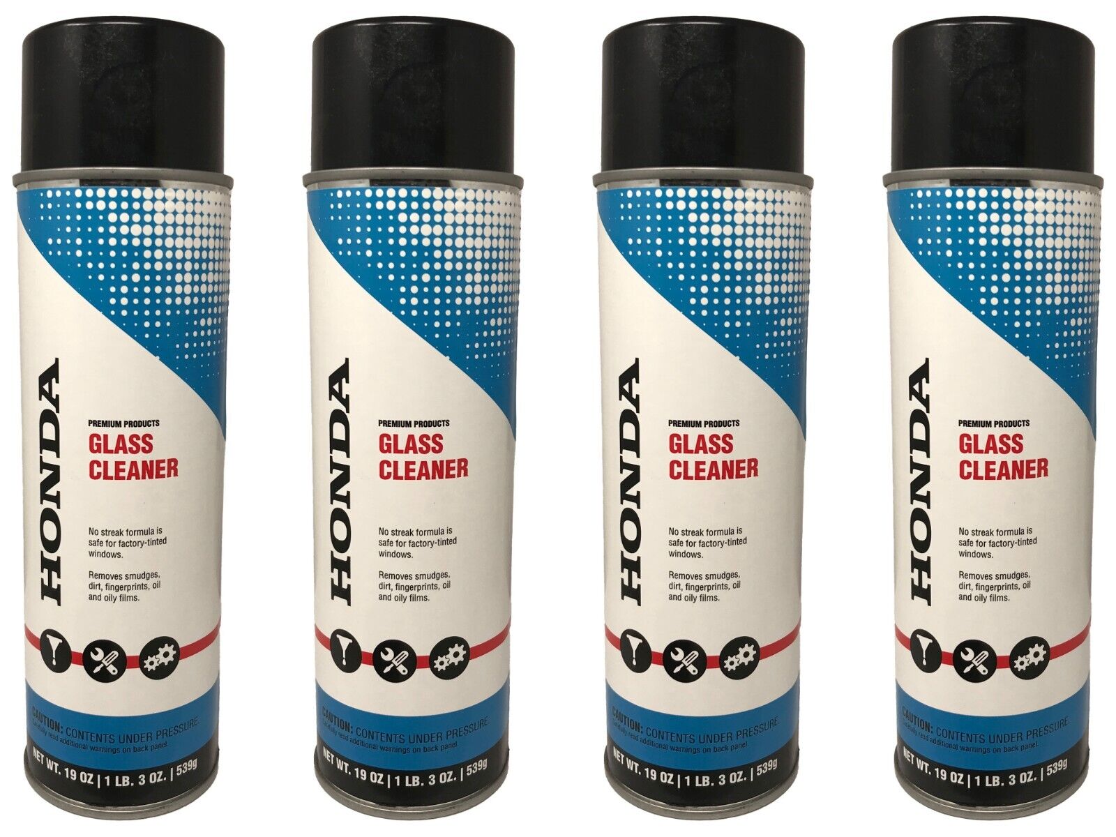 Honda Genuine Glass Cleaner 08700-AGCA - 4 Pack