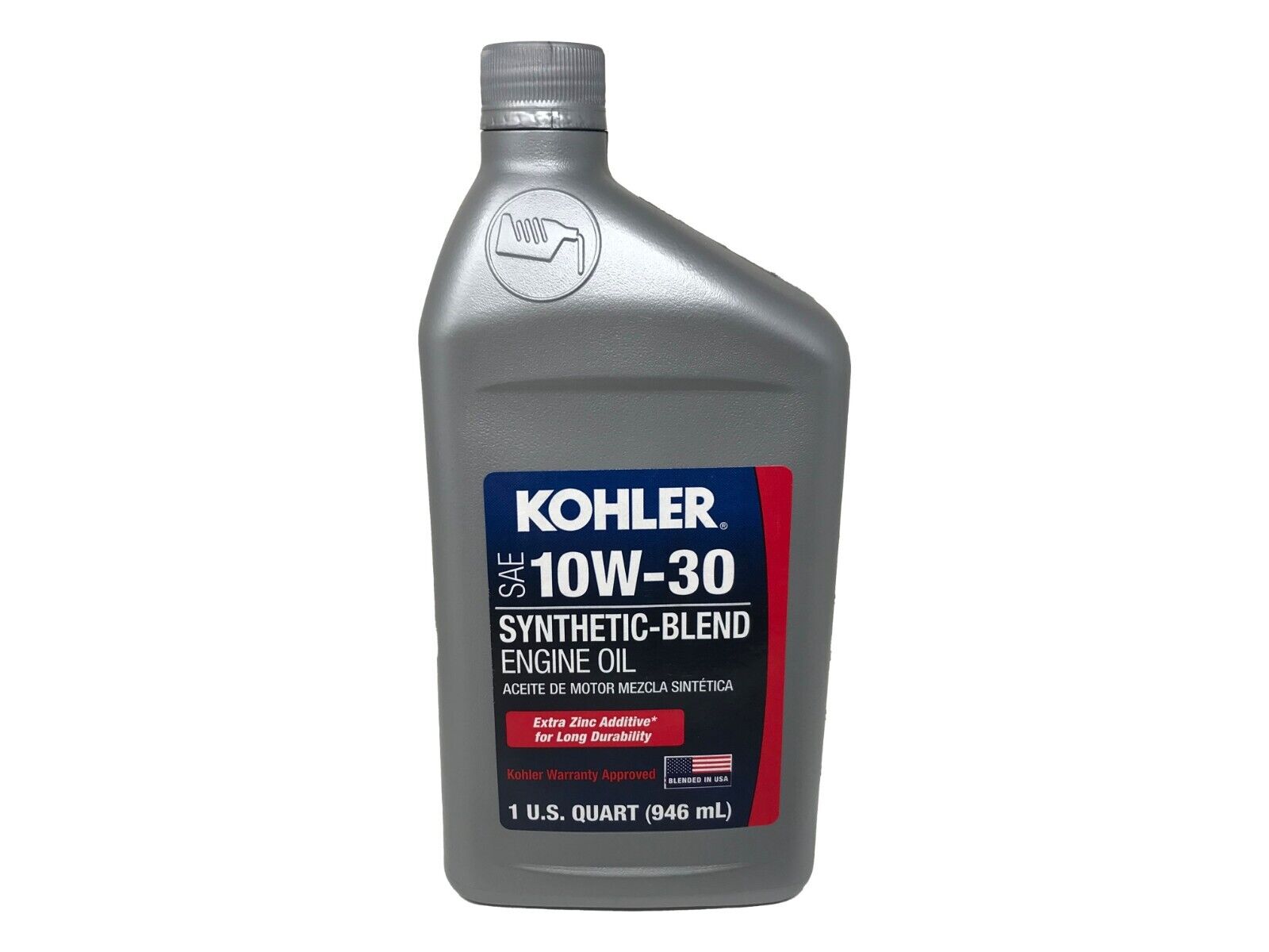 Kohler Genuine OEM 10W-30 Engine Oil Synthetic Blend 25 357 65-S