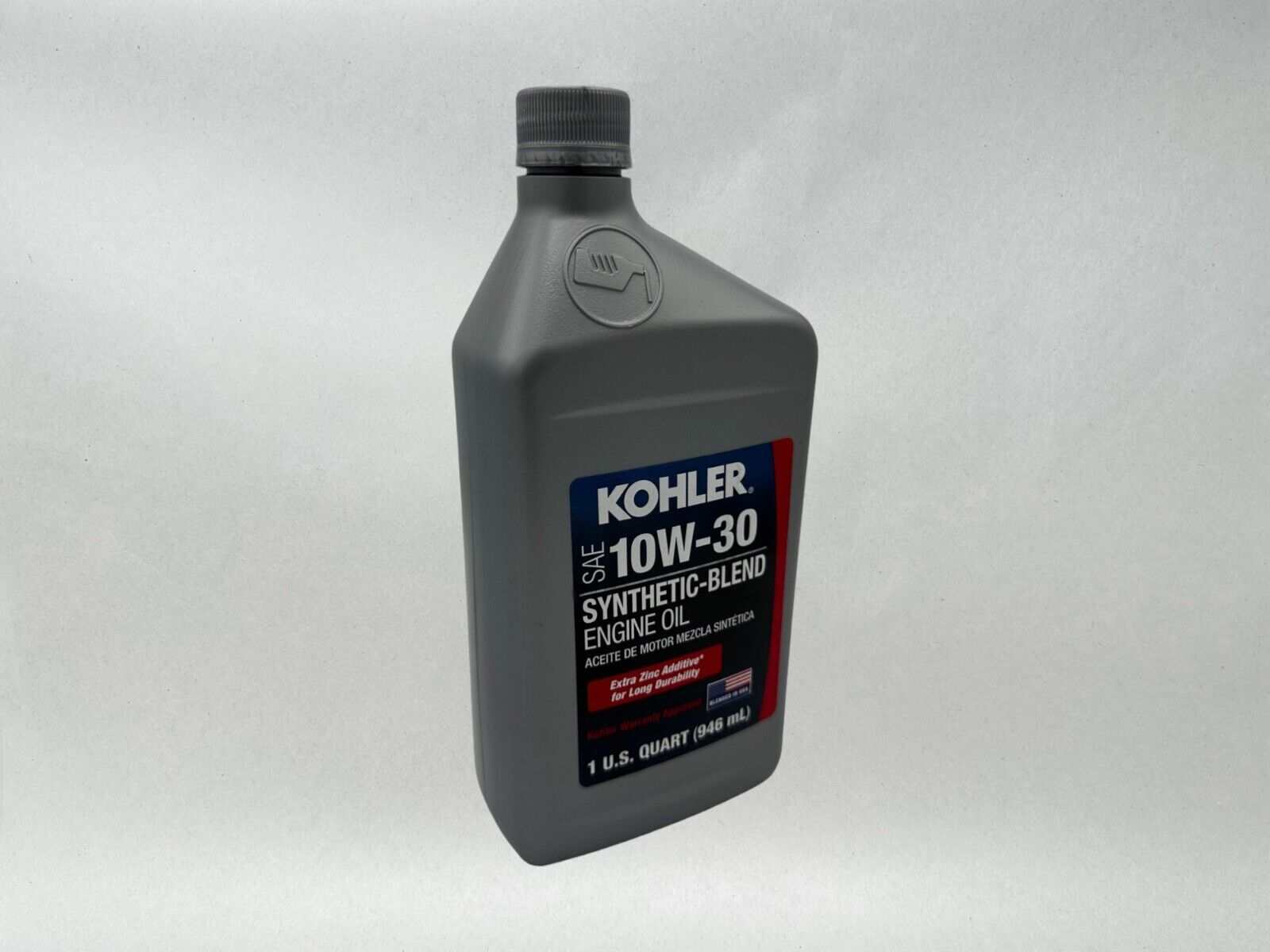 Cyclemax 10W-30 Semi Synthetic Oil Change Kit fits Kohler Lawnmower Engines