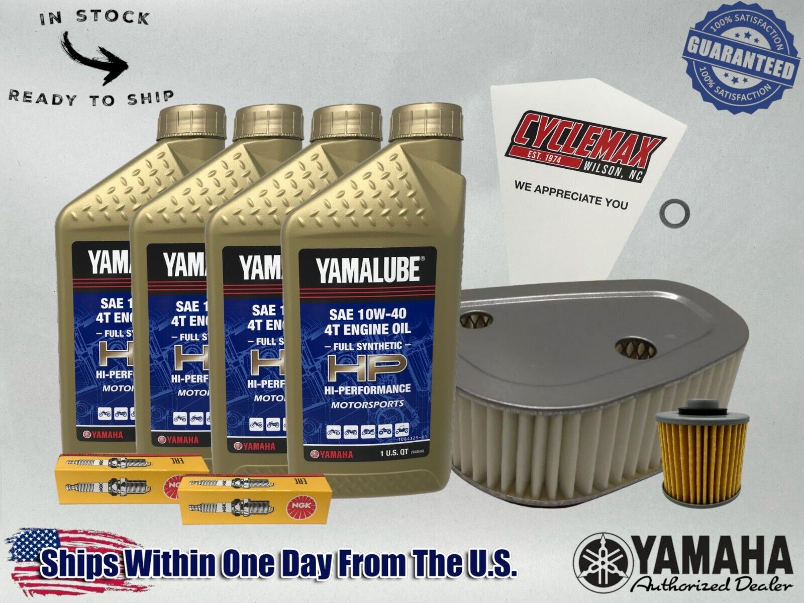 Cyclemax Standard Yamalube Tune-Up Kit fits 1981-1983 Yamaha VIRAGO 750