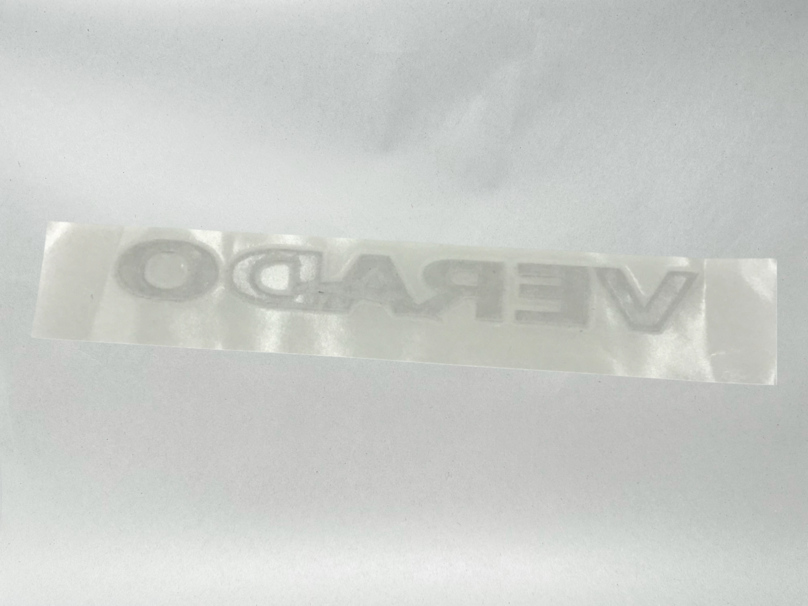 Mercury Genuine OEM Authentic Verado Top Cowling Airdam Cap Decal 8M0024870