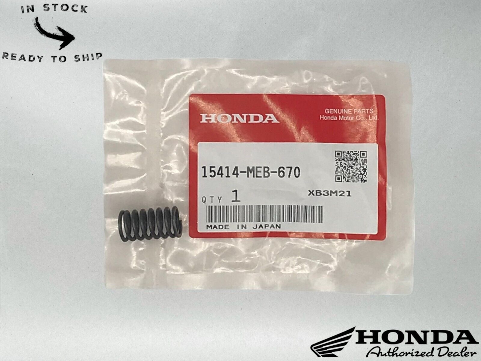 Honda Genuine OEM Oil Filter Spring 15414-MEB-670