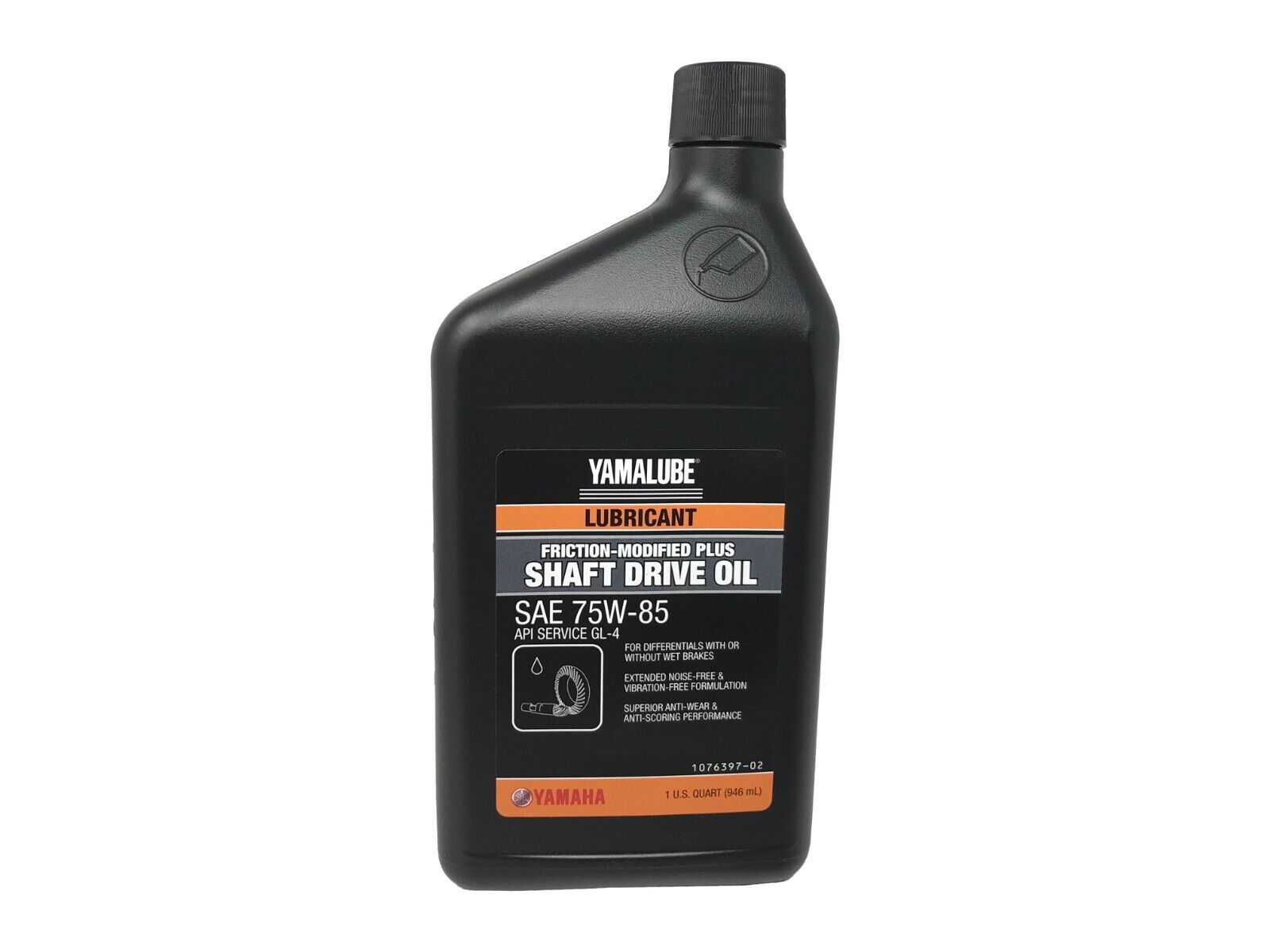 Yamaha Genuine OEM Yamalube Shaft Drive Oil 75W-85 ACC-SHAFT-PL-32 - 1 Quart