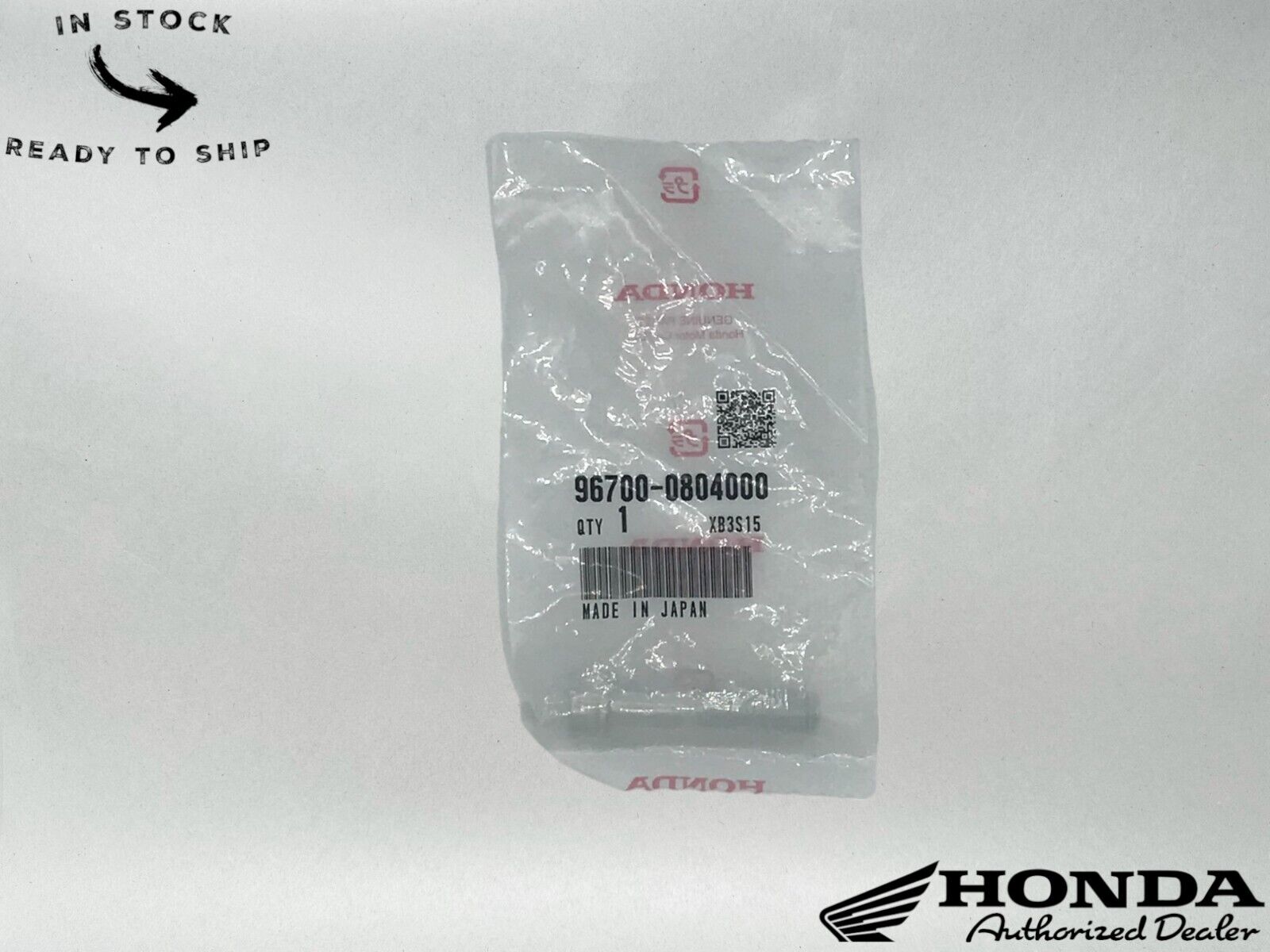 Honda Genuine OEM Socket Bolt (8X40) 96700-0804000