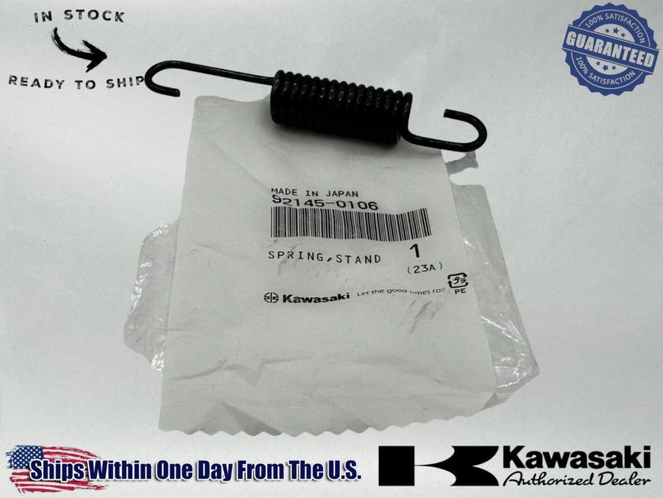 Kawasaki OEM Kickstand Kick Side Stand Spring z1 z1r h2 kz650 kz900 - 92145-0106