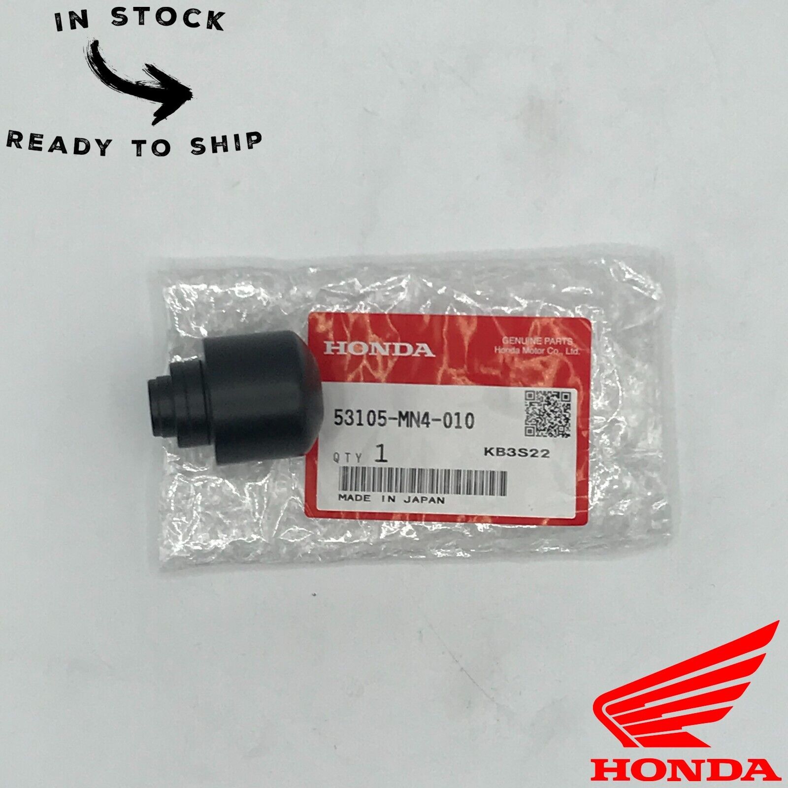 Genuine OEM Honda Handlebar Weight Balancer 53105-MN4-010