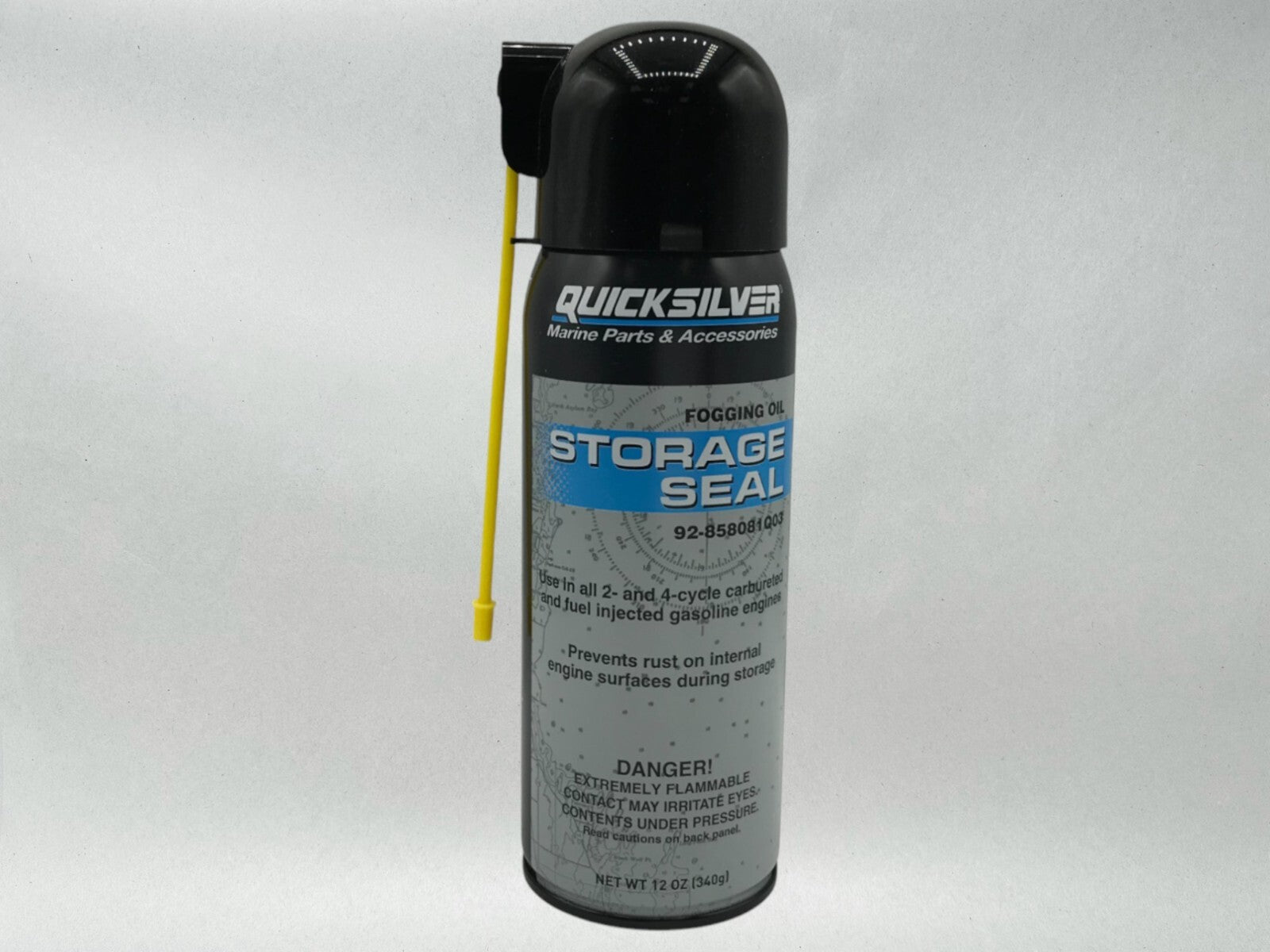 Quicksilver Genuine OEM Storage Seal Fogging Oil 12 OZ 92-858081Q03 3 Pack