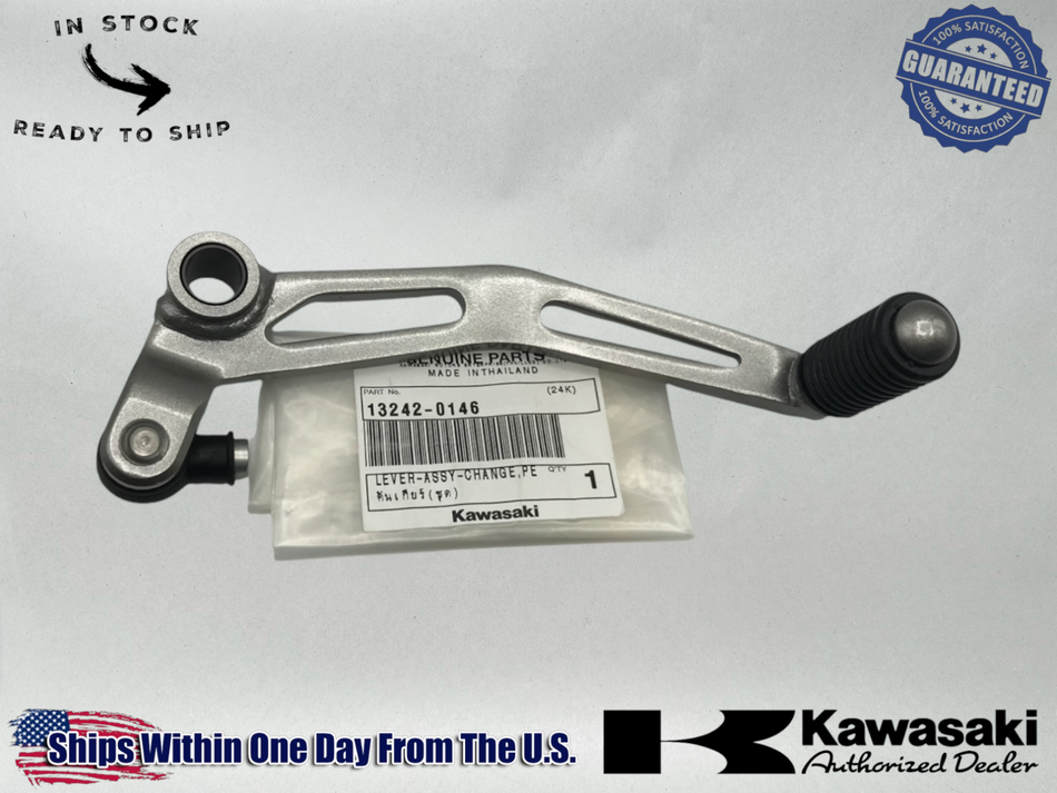 Kawasaki Genuine OEM 2018-23 NINJA 400 / Z400 GEAR SHIFTER PEDAL 13242-0146
