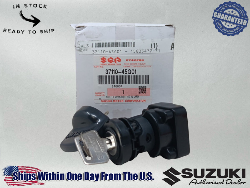 Suzuki OEM Ignition Key Switch 06-09 Ltr450  09-10 Lt-Z400 Ltz400 - 37110-45G01