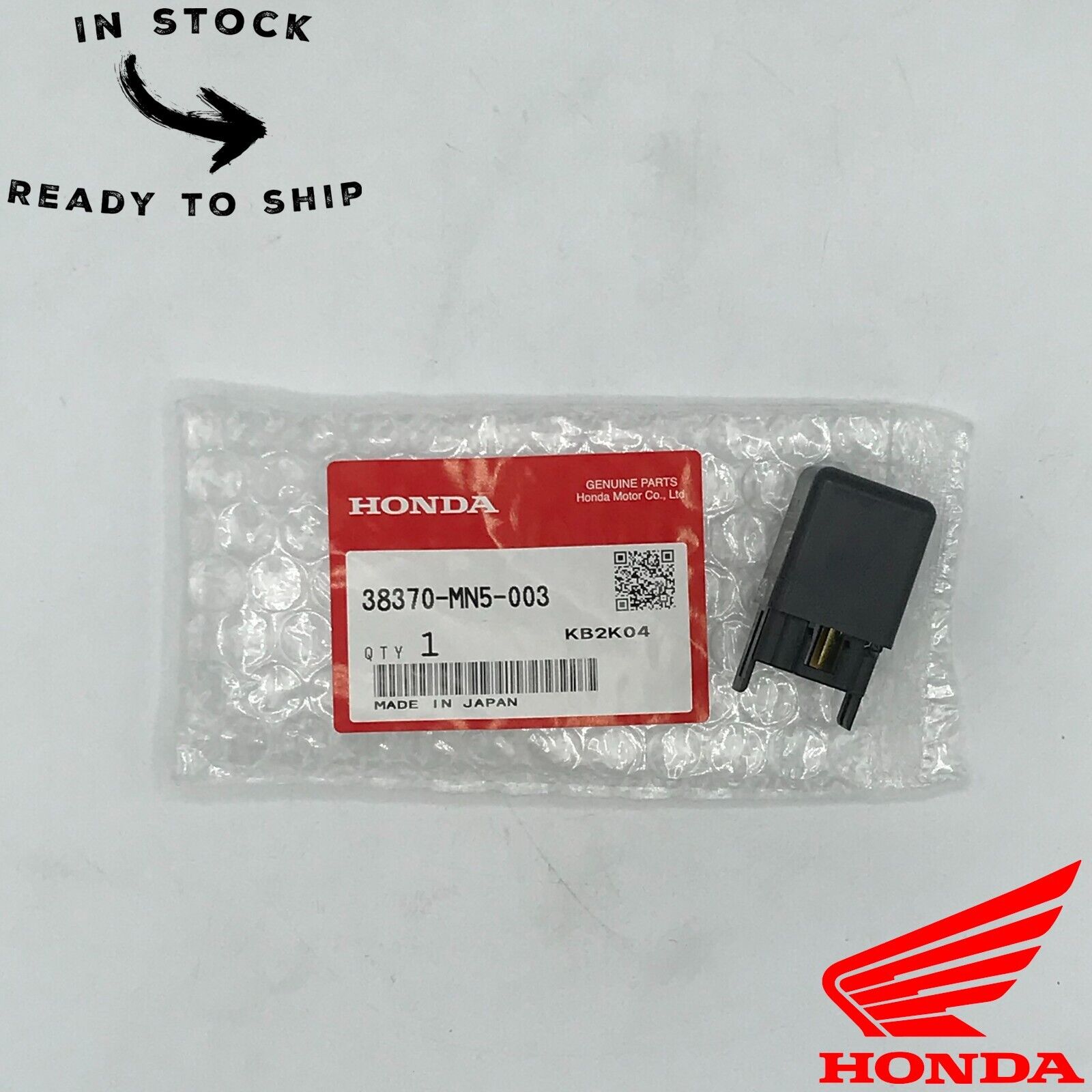 Genuine OEM Honda 20A Relay 38370-MN5-003