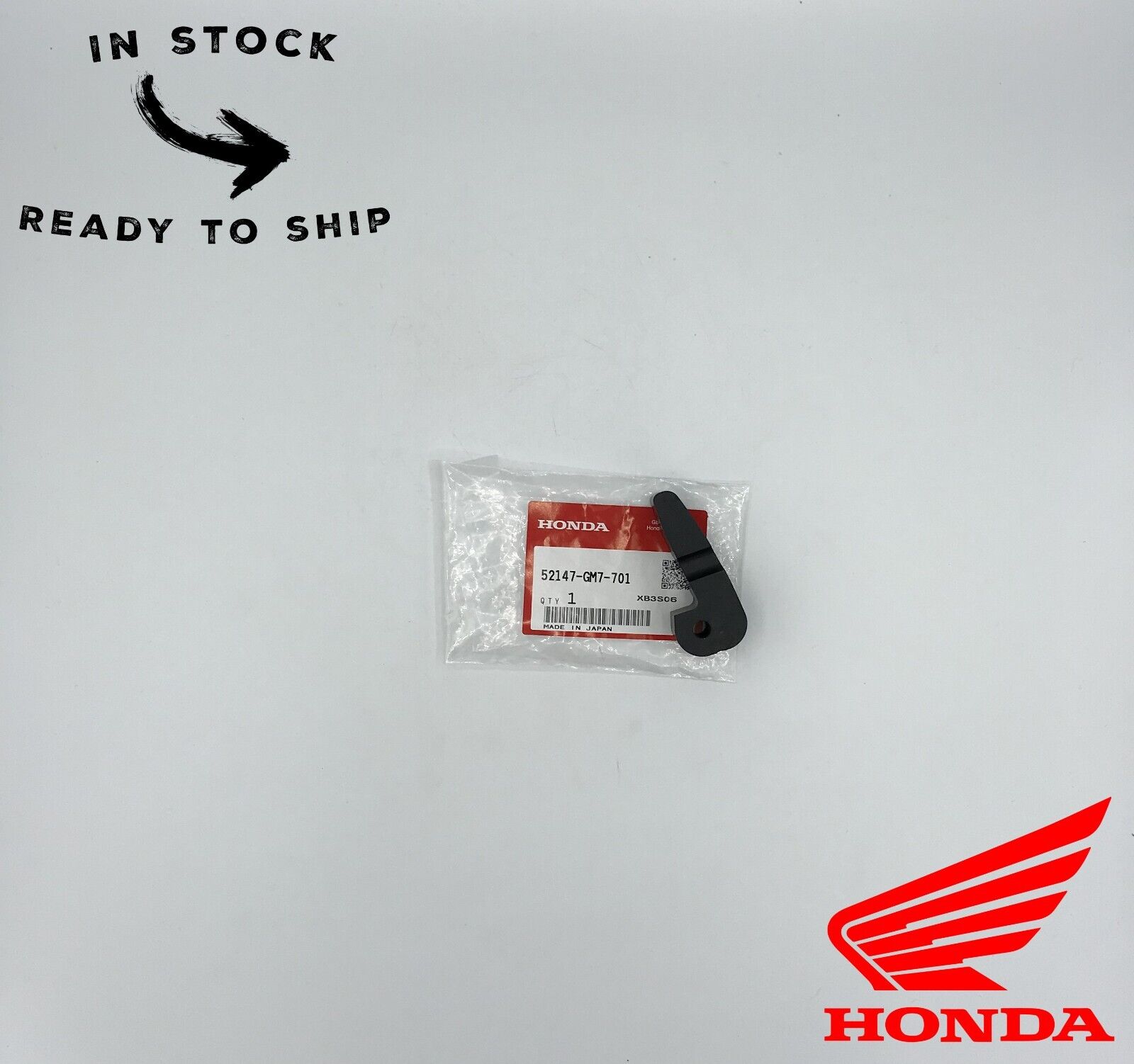 Genuine OEM Honda Swing Arm Chain Guide Slider 52147-GM7-701