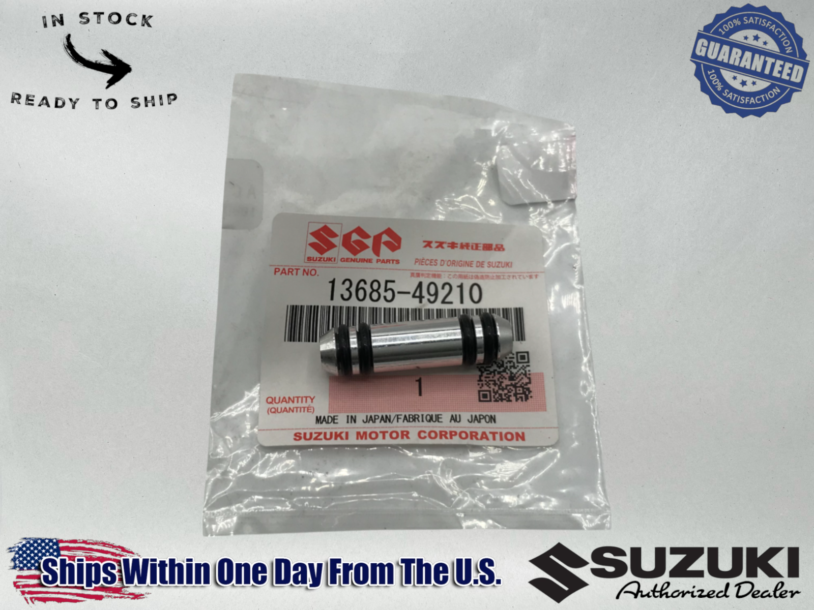 Suzuki Genuine OEM CARBURETOR NIPPLE GS750E GS1000 GS1100 GS1150 13685-49210