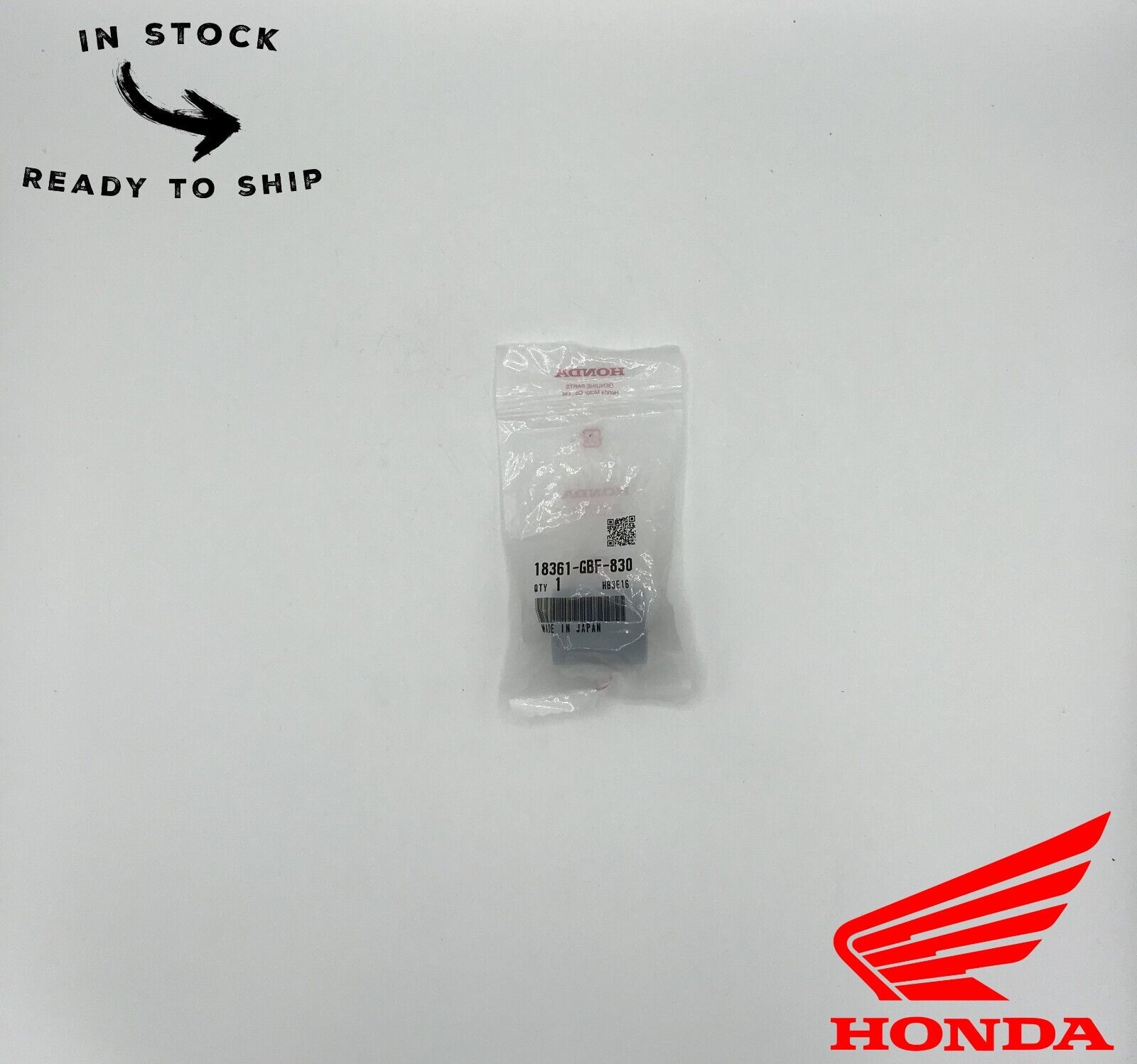 Genuine OEM Honda Muffler Seal 18361-GBF-830