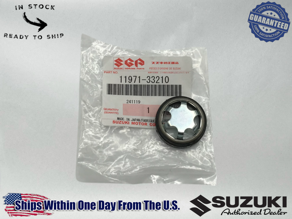 Suzuki Genuine RIGHT SIDE CLUTCH COVER LENS OIL LEVEL SITE GLASS 11971-33210