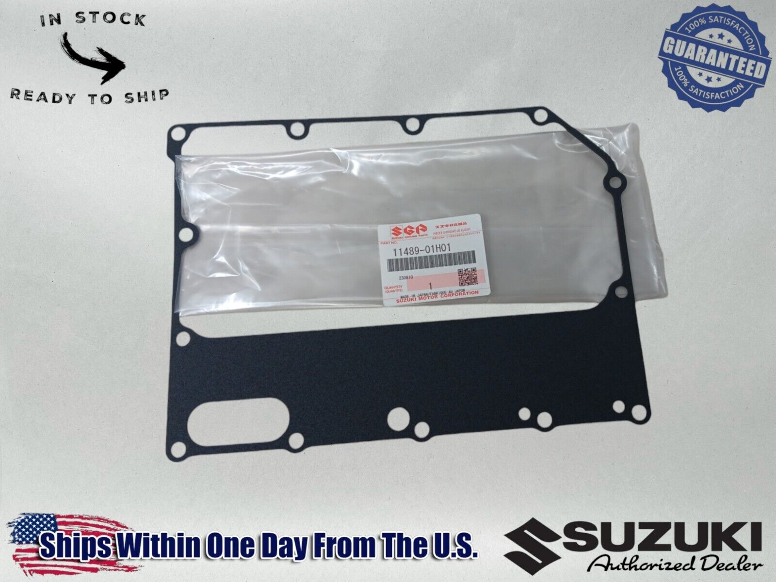 Suzuki OEM Authentic 2006 - 2024 Oil Pan Gasket 11489-01H01