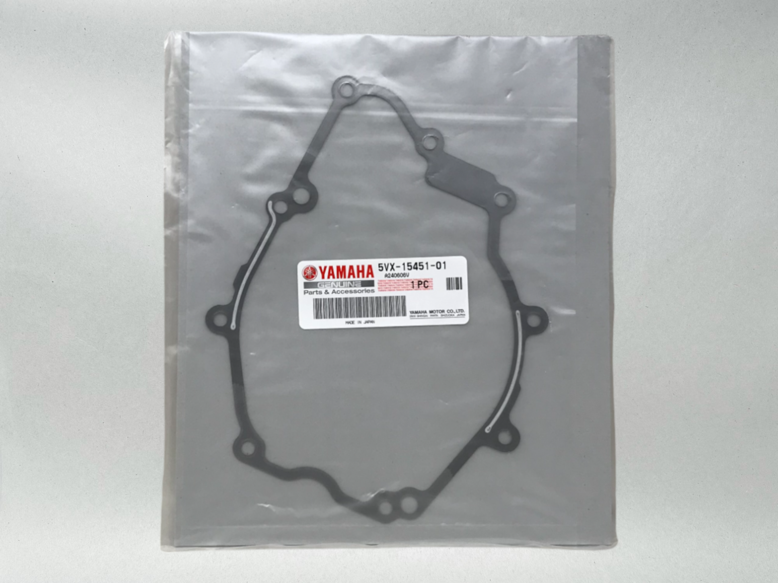 Yamaha Genuine OEM Authentic  Stator Ignition Cover Gasket 5VX-15451-01-00