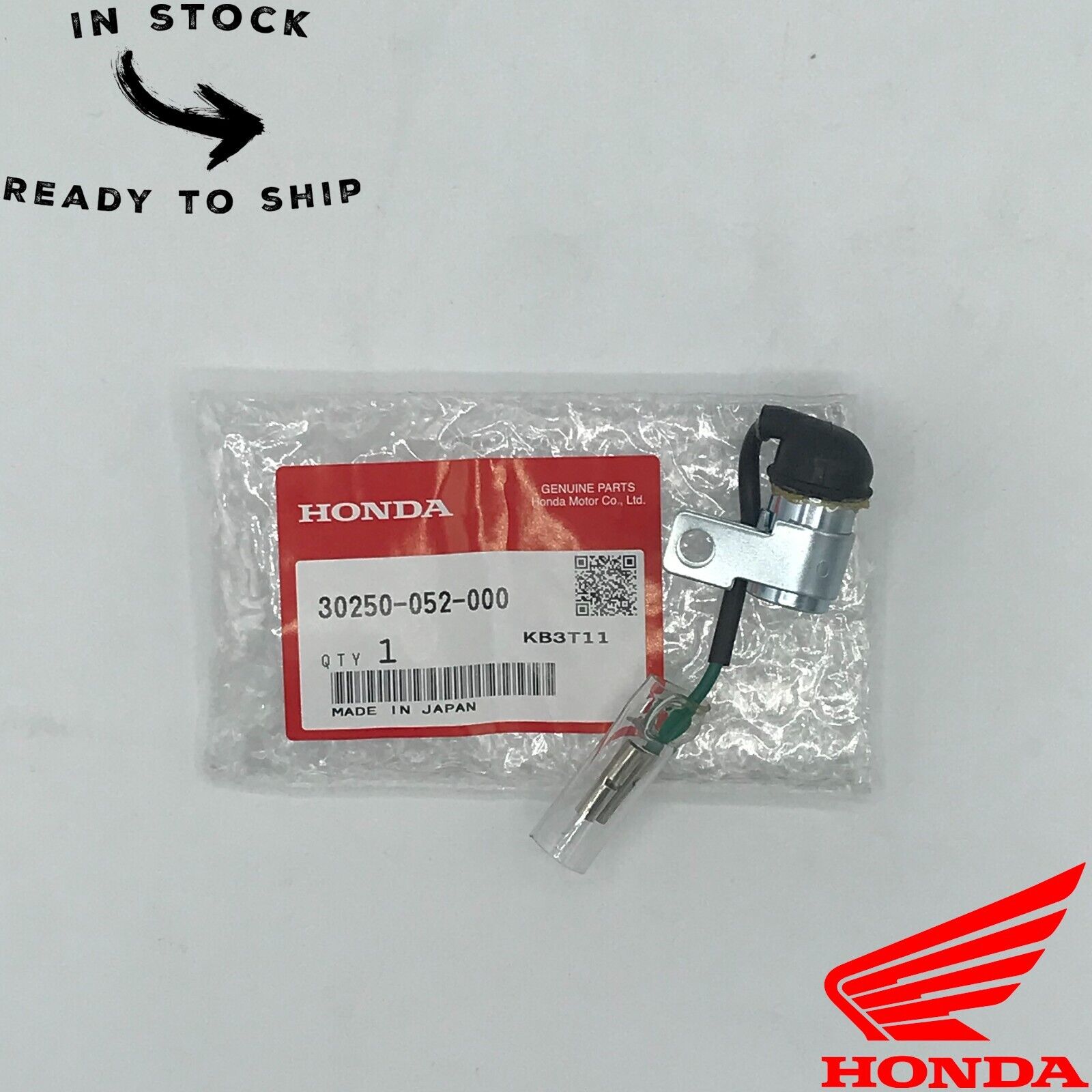 Genuine OEM Honda Condenser 30250-052-000