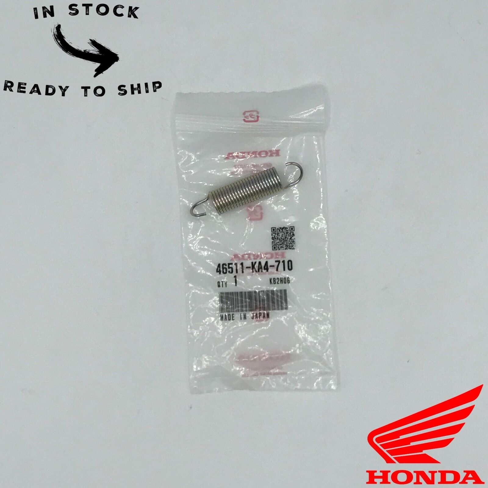 Genuine OEM Honda Brake Pedal Return Spring 46511-KA4-710