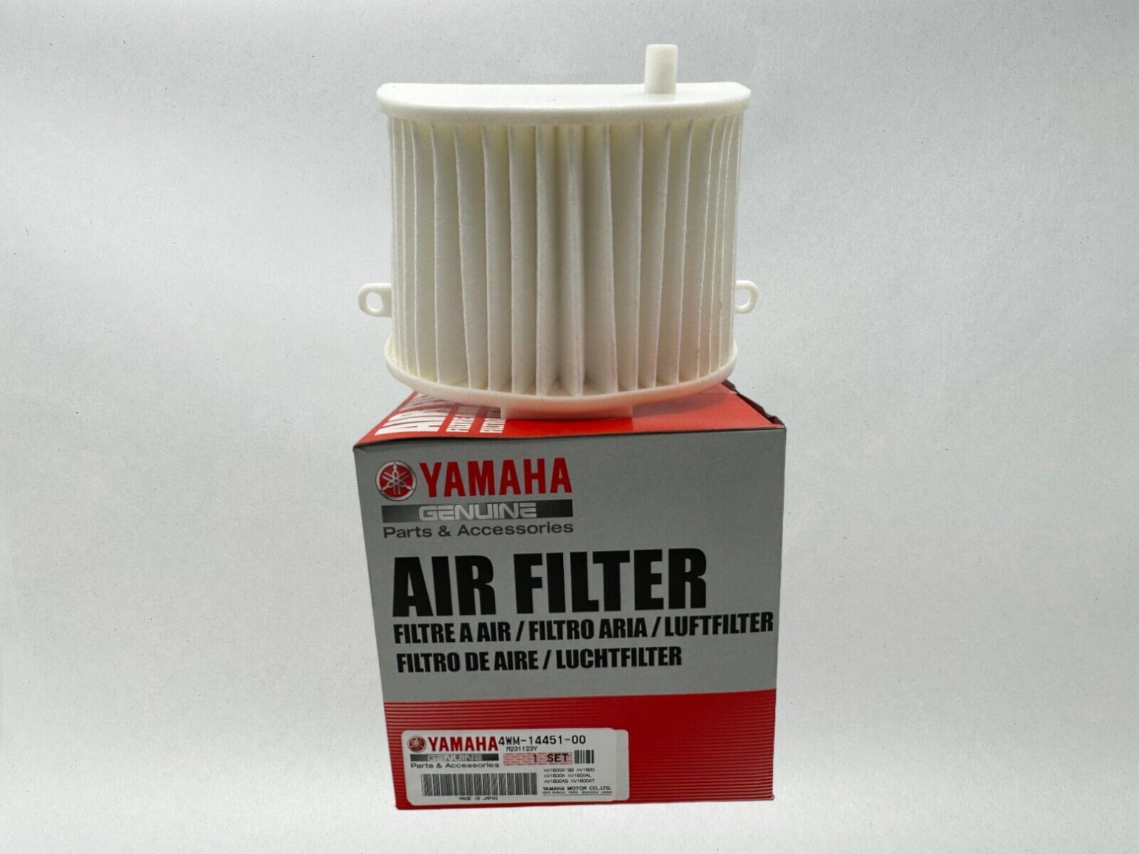 Yamaha Genuine OEM Authentic Air Filter 4WM-14451-00-00