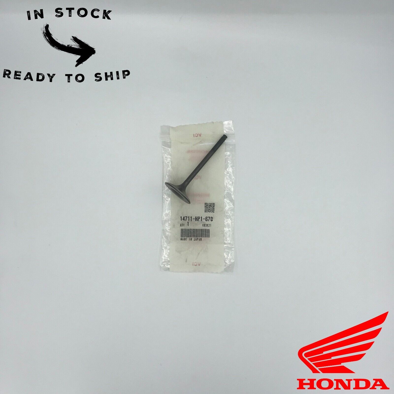 Genuine OEM Honda Intake Valve 14711-HP1-670