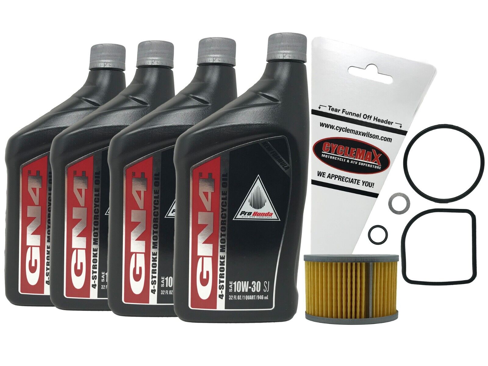 Cyclemax Genuine 1983 Honda GL650 GL 650 Goldwing 650 Oil Change Kit