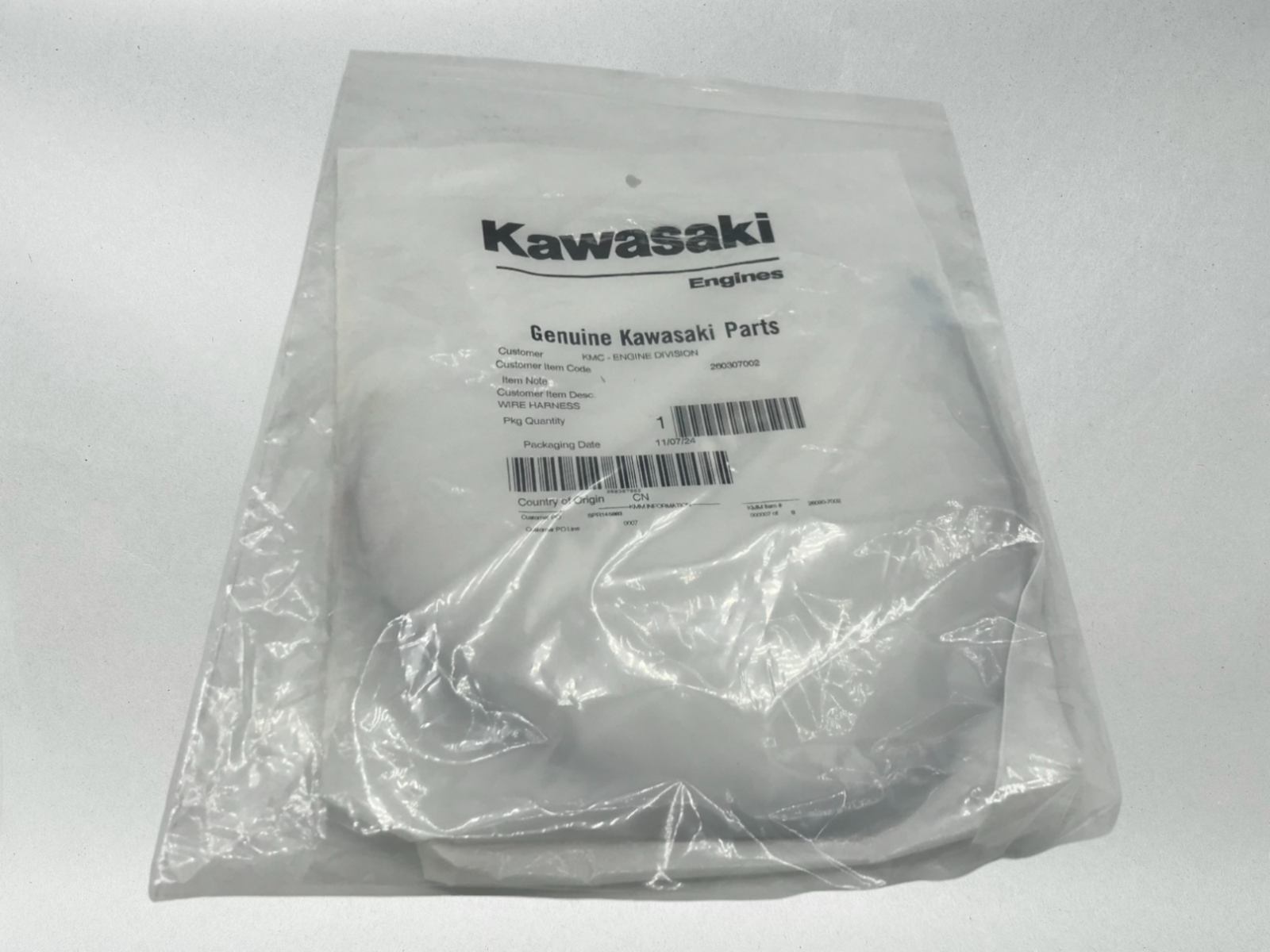 Kawasaki OEM Authentic HARNESemi Synthetic 26030-7002 1