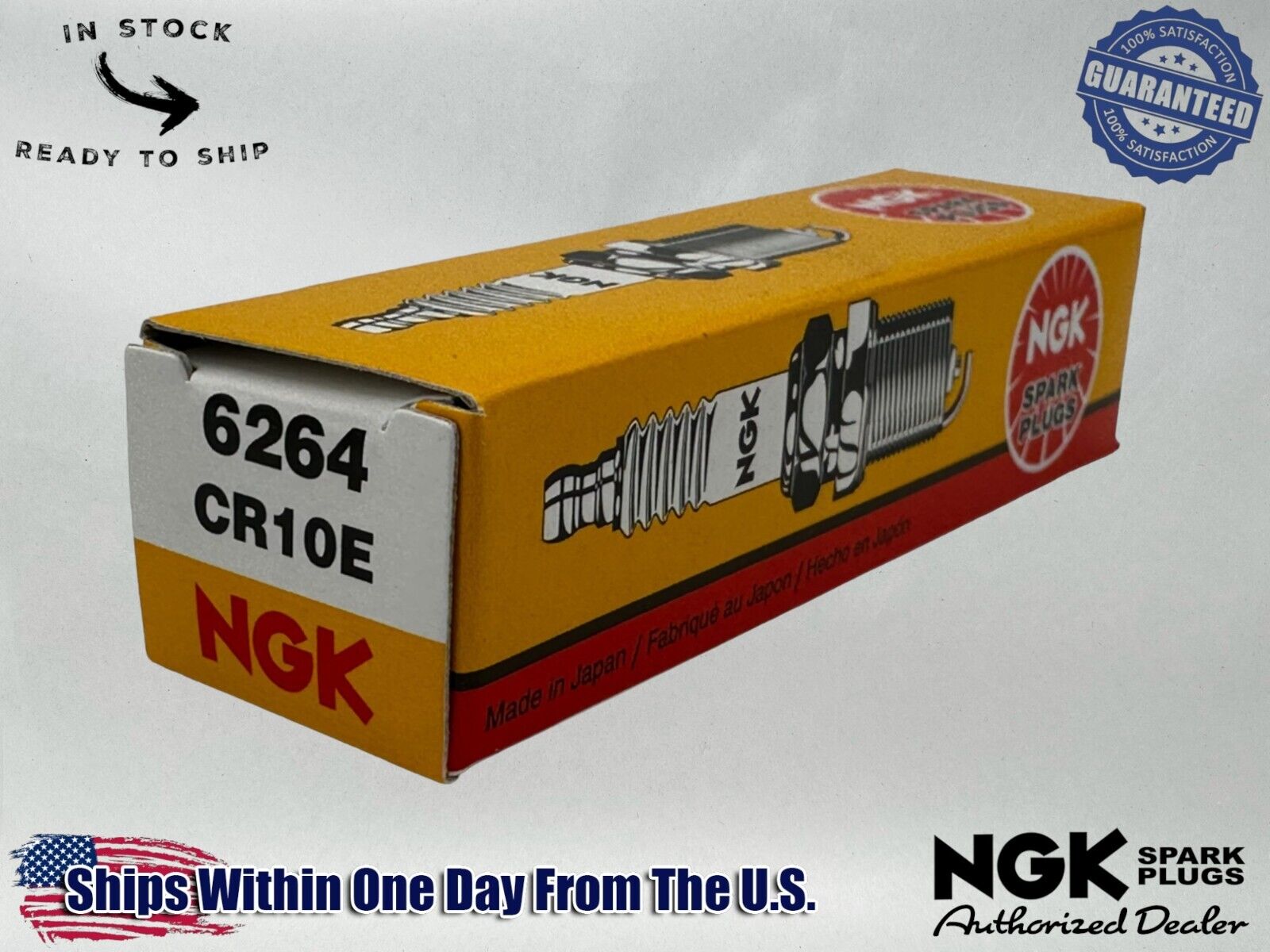 NGK Genuine OEM Authentic Spark Plug CR10E