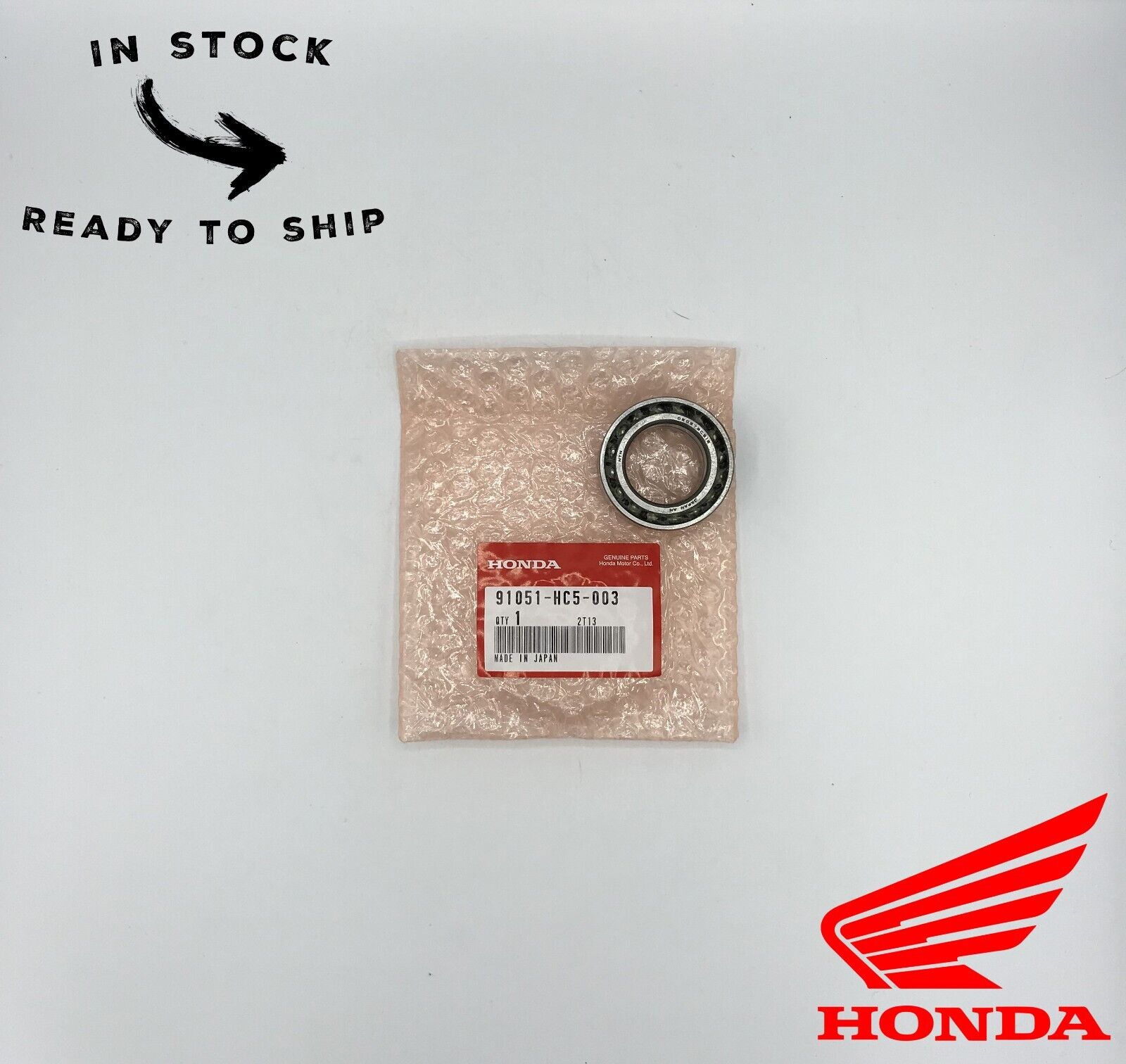 Genuine OEM Honda Front Knuckle Wheel Bearing 91051-HC5-003