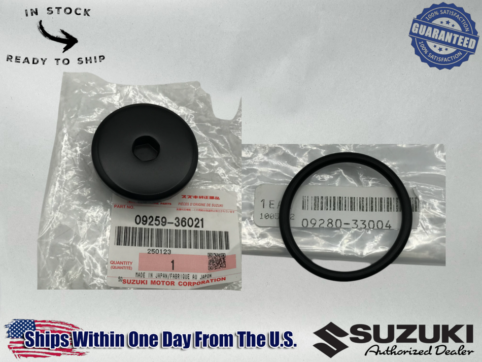 Suzuki Genuine OEM Access Cap with O-ring Clutch Magneto Gear Cover Case 35mm