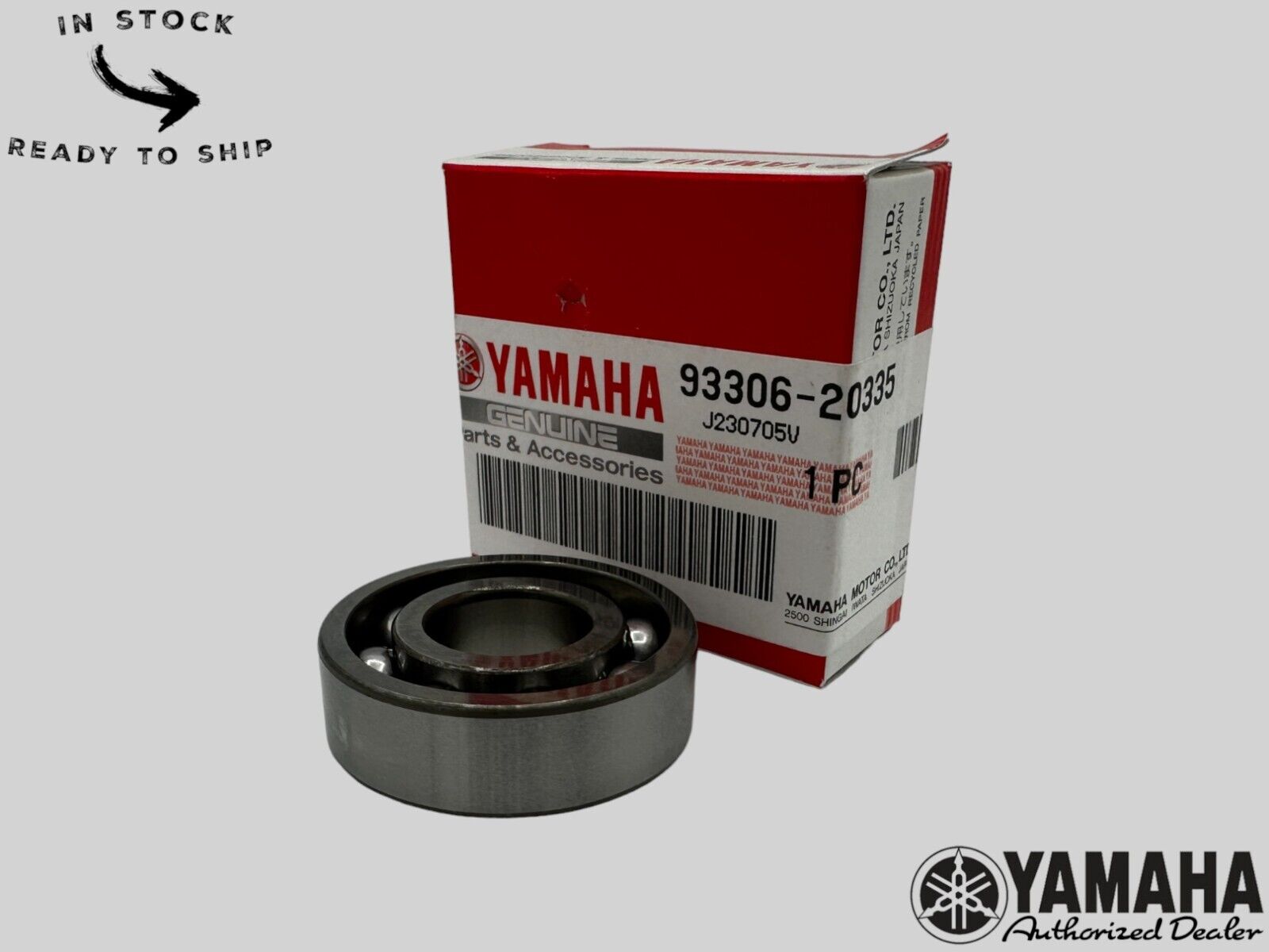 Yamaha Genuine OEM Authentic Bearing 93306-20335-00