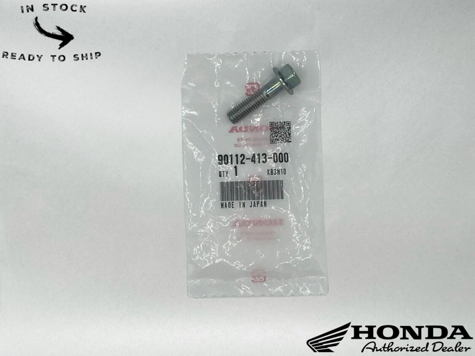 Honda Genuine OEM UBS Bolt (8X33) 90112-413-000