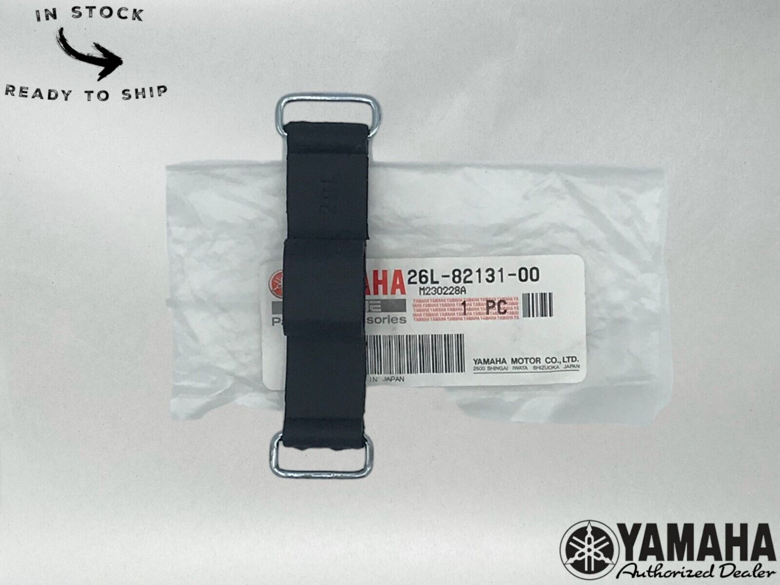 Yamaha Genuine OEM Battery Band 26L-82131-00-00