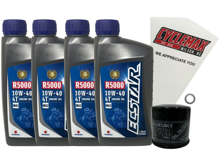 Cyclemax OEM Standard Oil Change Kit fits 2008-2009 Suzuki VZR-1800 K6-K7