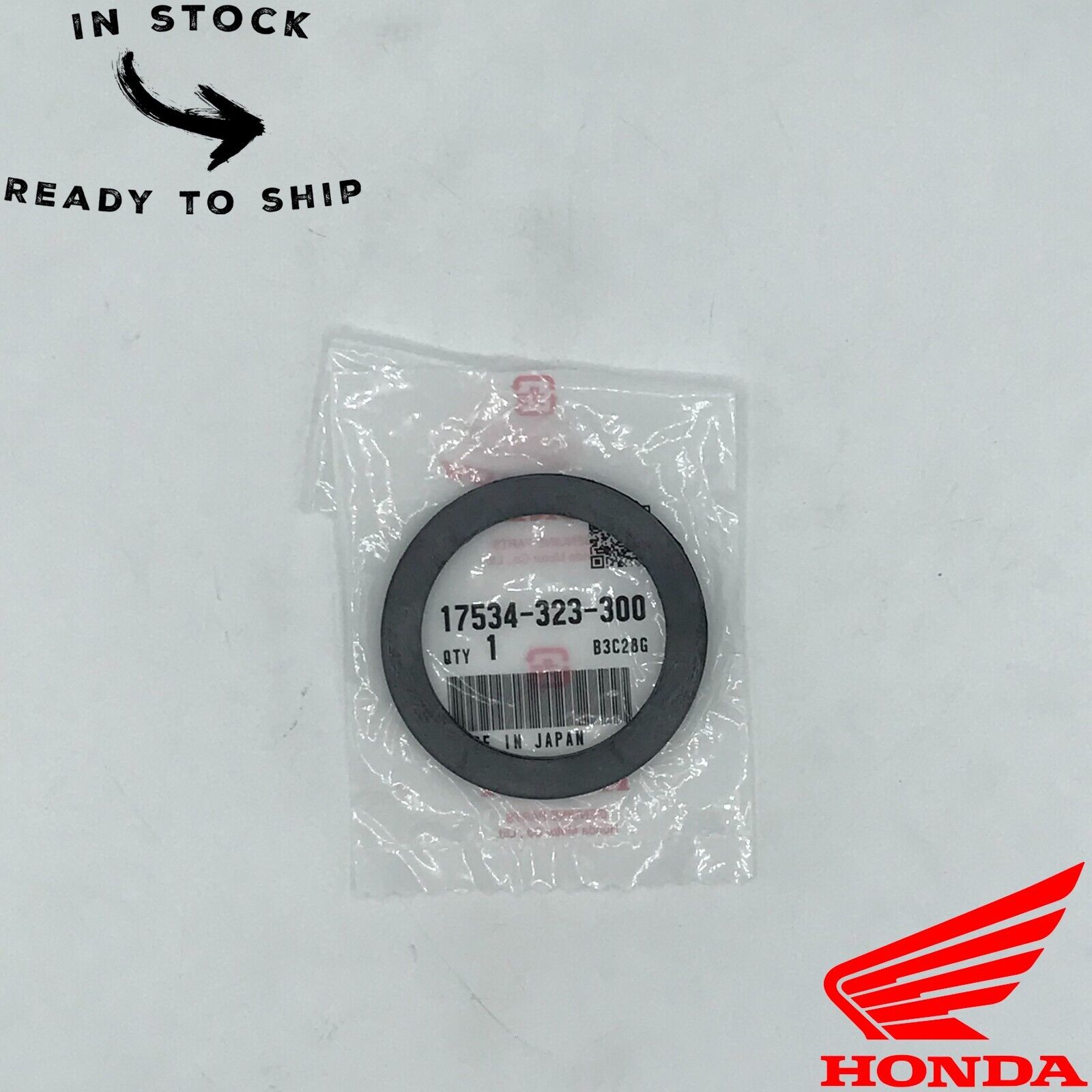 Genuine OEM Honda Fuel Cap Gasket 17534-323-300