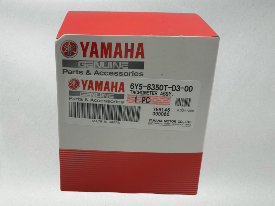 Yamaha Marine Tachometer Assembly, 6Y5-8350T-D1-00