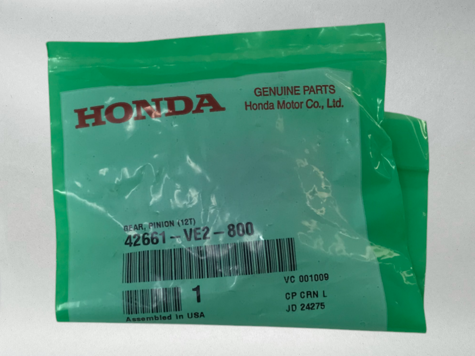 Honda Genuine OEM Authentic 2 Pinion Gears 42661-VE2-800