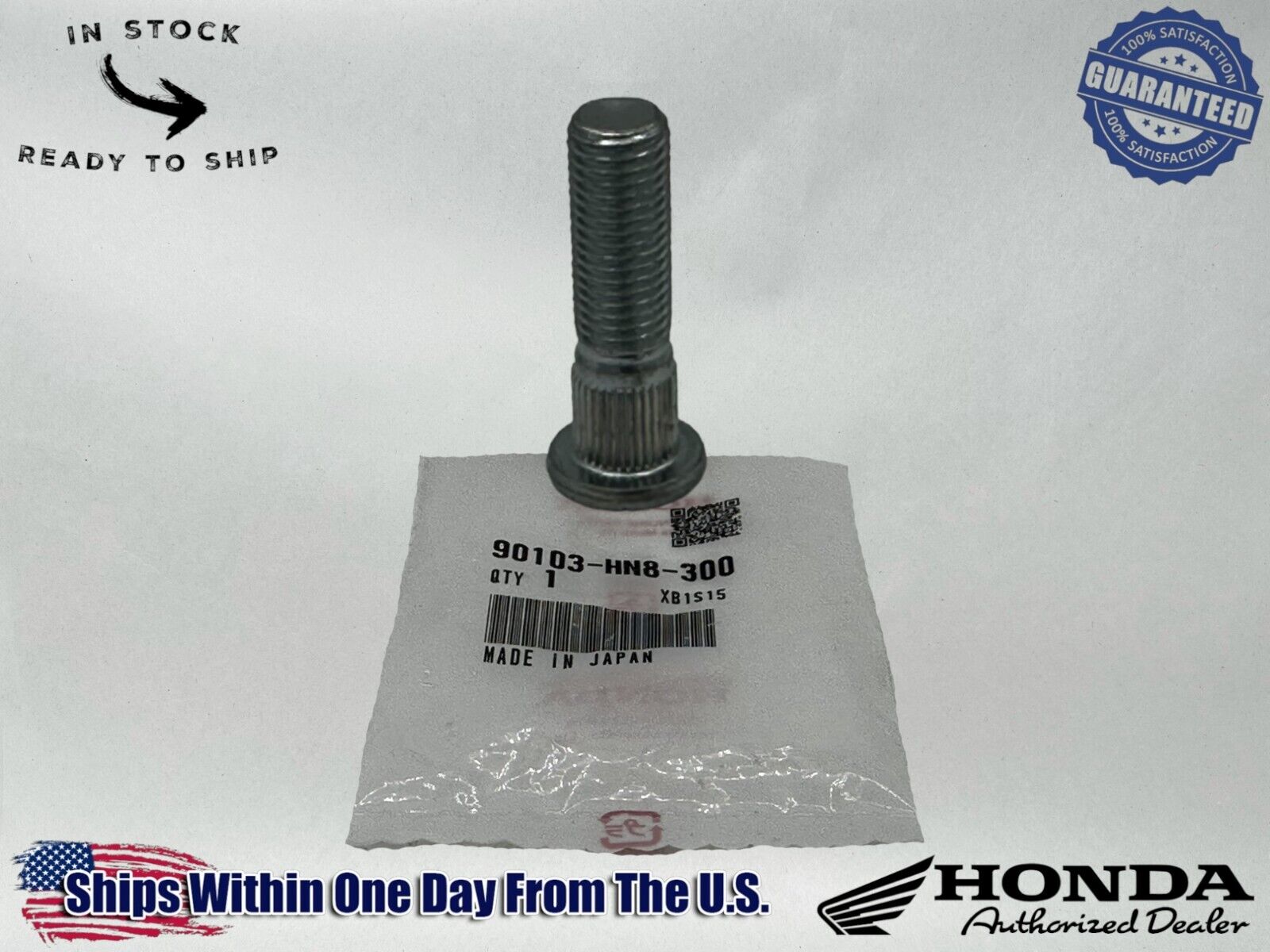 Honda Genuine OEM Authentic Wheel Bolt (10X36) 90103-HN8-300