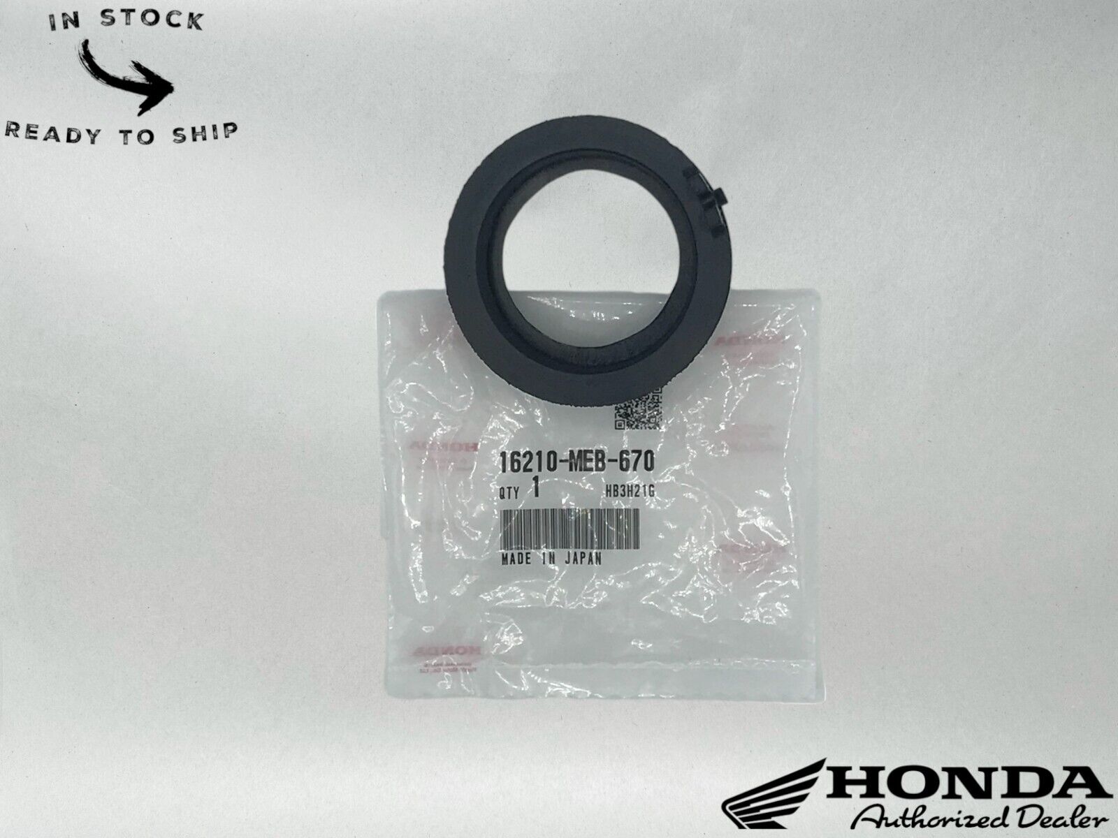 Honda Genuine OEM Carburetor Insulator 16210-MEB-670