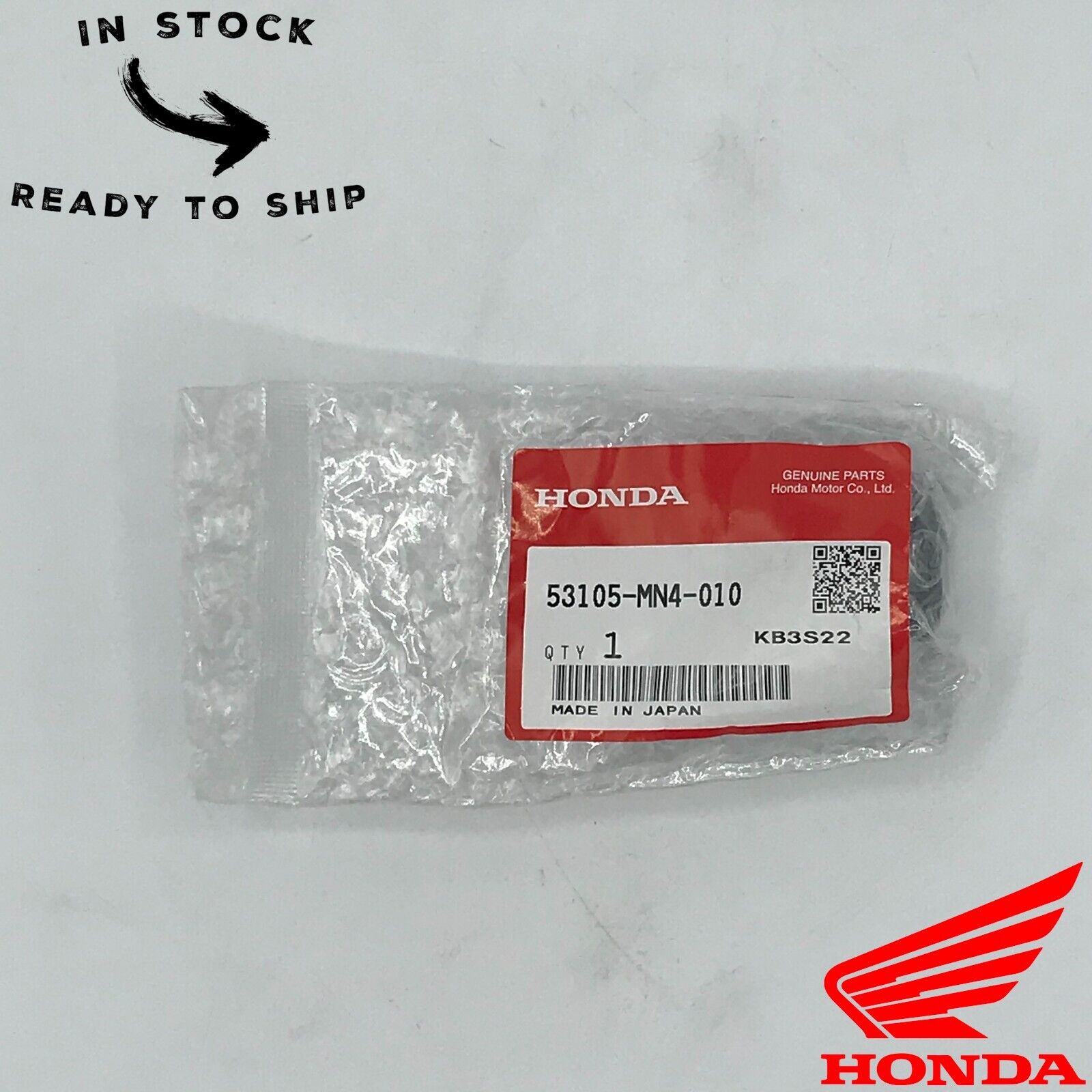 Genuine OEM Honda Handlebar Weight Balancer 53105-MN4-010