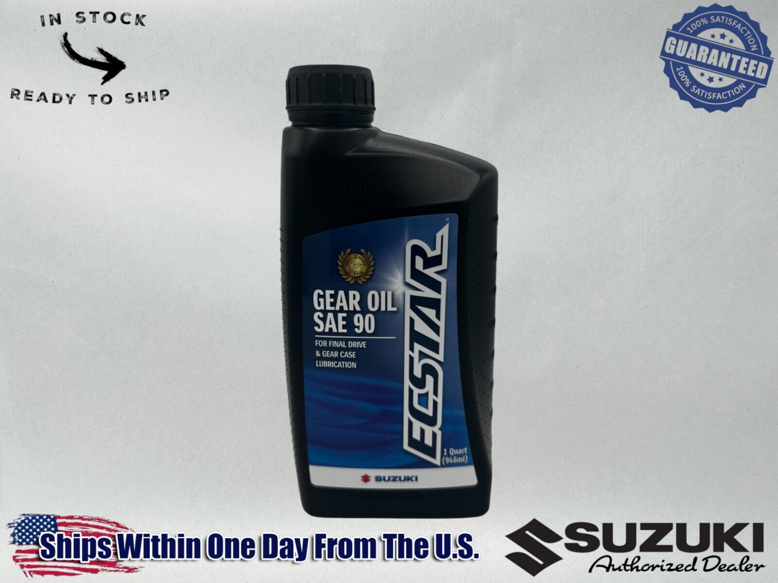 Suzuki Genuine OEM Authentic Ecstar Gear Oil SAE 90 990A0-01E81-01Q