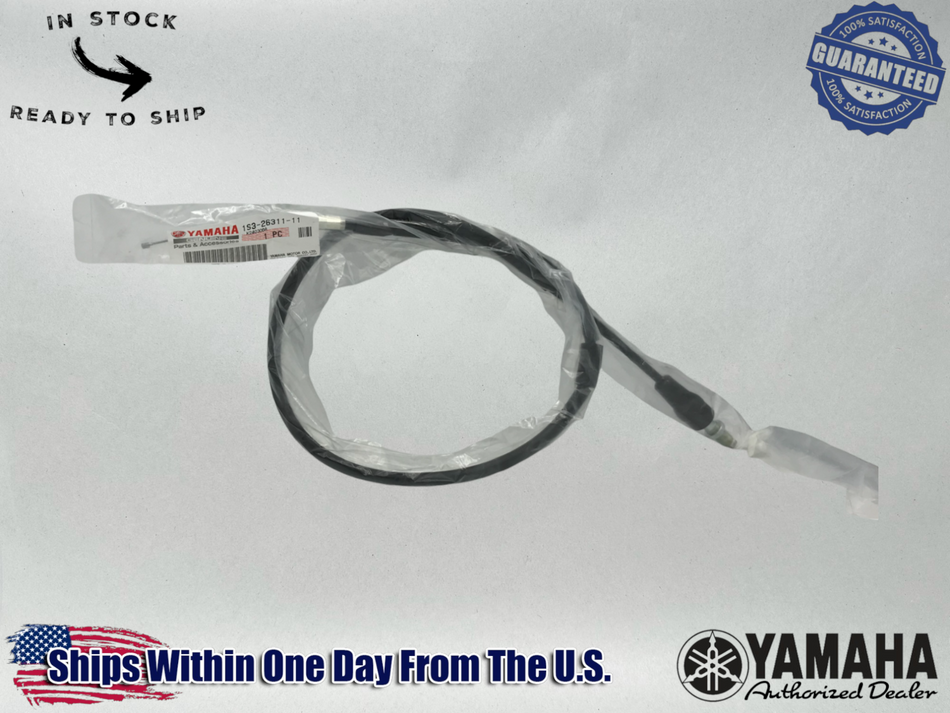 Yamaha OEM 06-24 Raptor 700 YFM700R RH Throttle Cable Assembly 1S3-26311-11-00 1