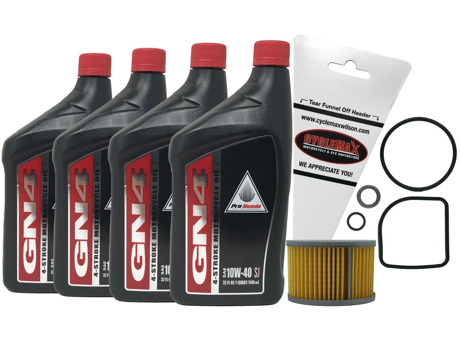 Cyclemax Genuine 1983 Honda CX650 CX 650 Oil Change Kit