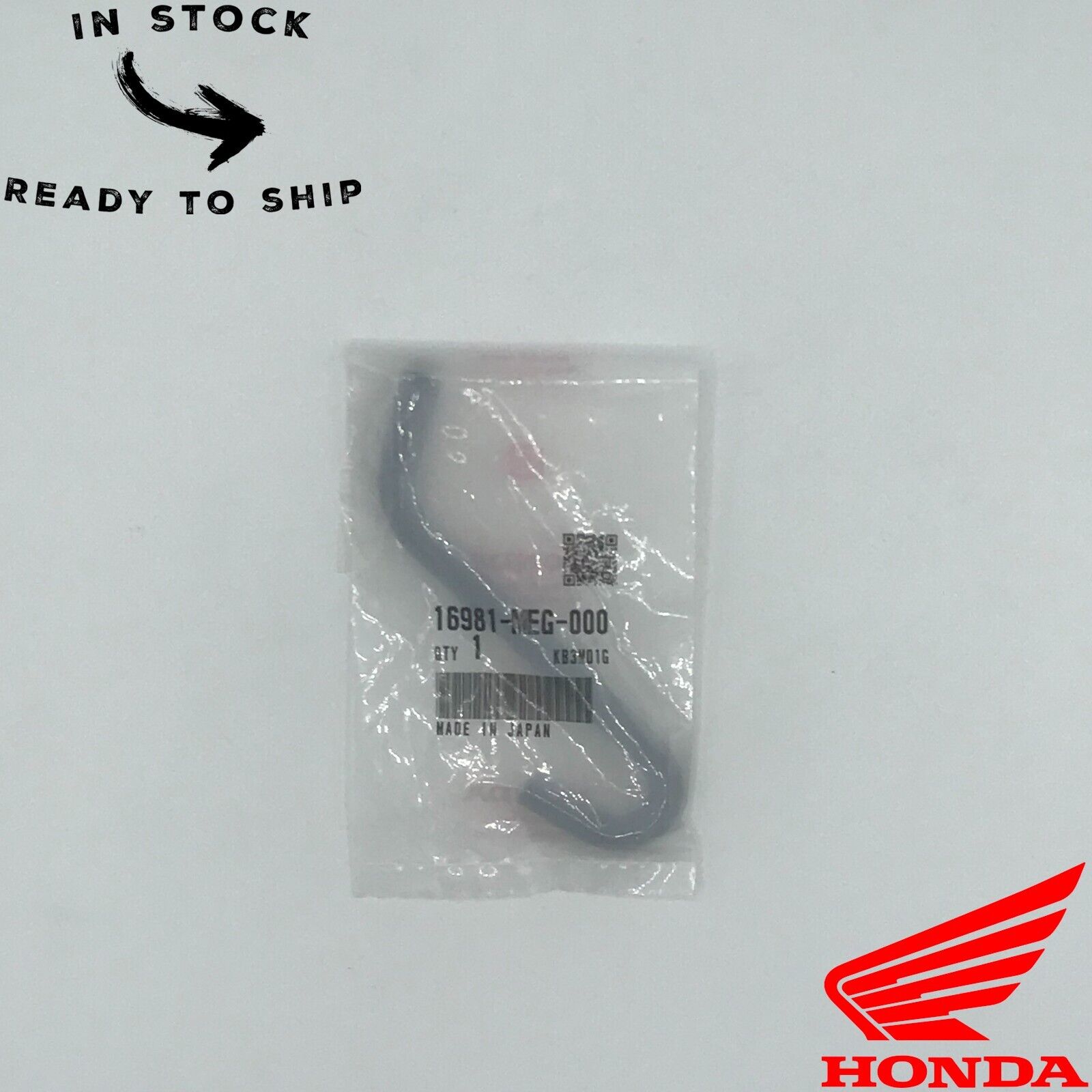 Genuine OEM Honda Tube Auto Petcock 16981-MEG-000