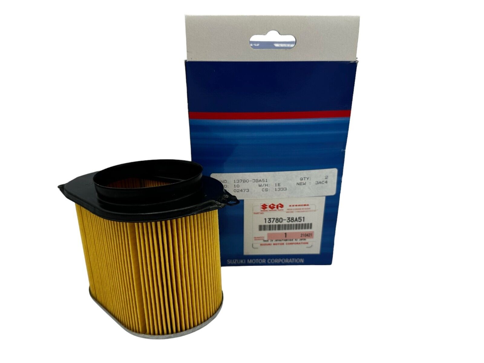 Suzuki Genuine OEM Air Filter 13780-38A51