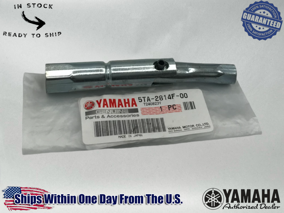 Yamaha 03-13 SPARK PLUG WRENCH SOCKET BOX 5TA-2814F-00-00 YZ250F YZ450F WR250F
