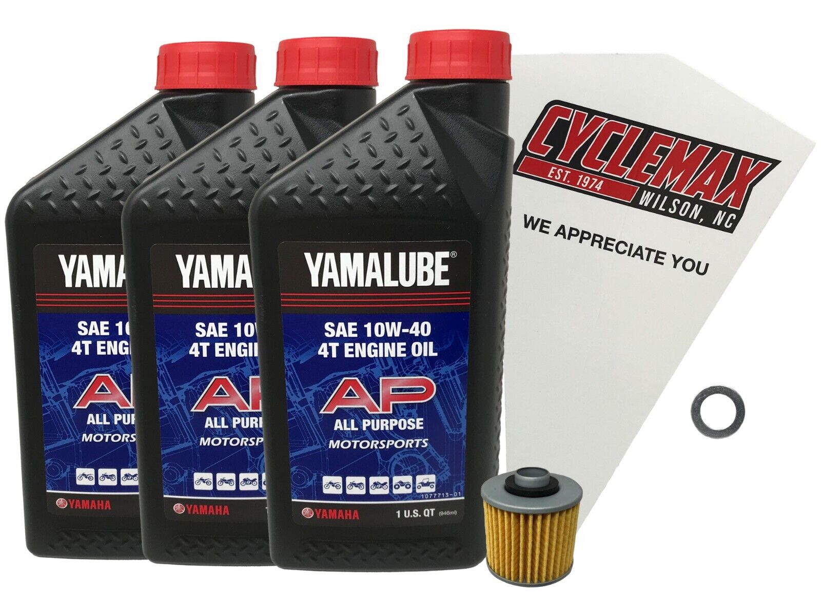 Cyclemax Genuine OEM Yamaha SR400 SR 400 Oil Change Kit