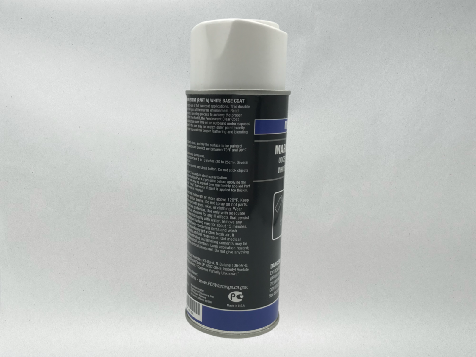 Yamaha Marine OEM Spray Paint White Pearlescent Base Coat ACC-MRNPT-0C-EA
