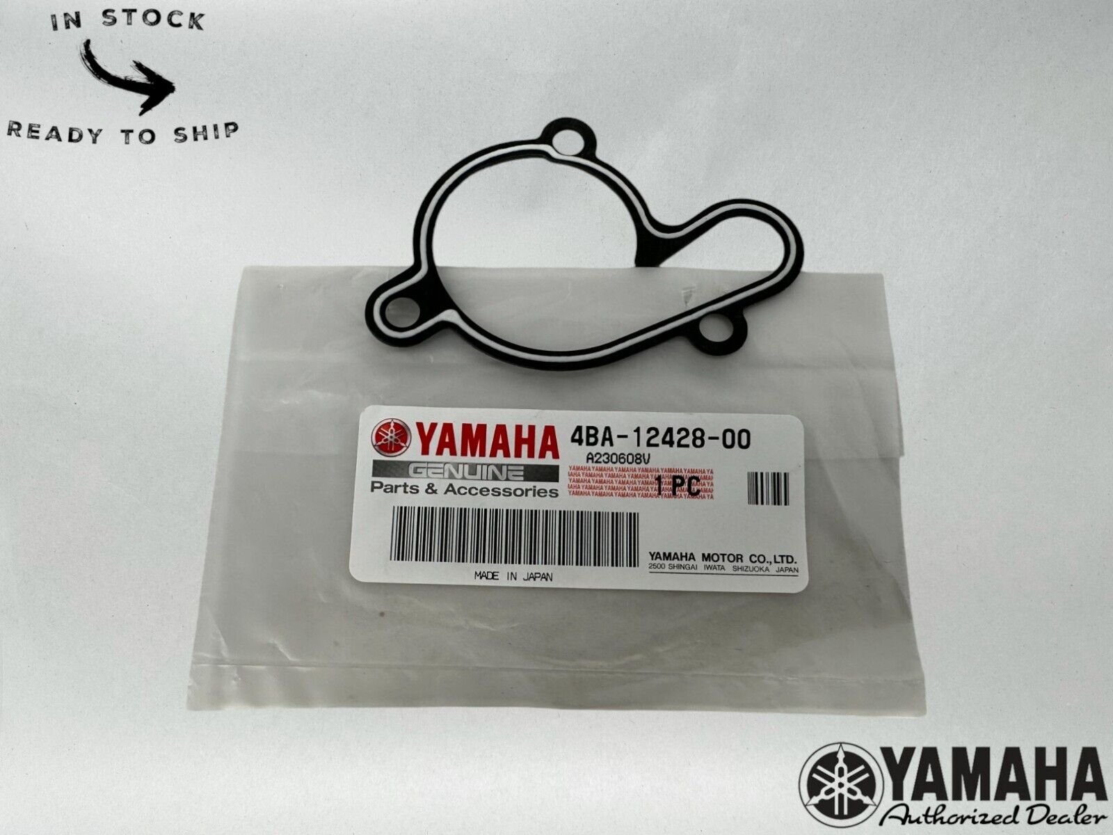 Yamaha Genuine OEM Housing Cover Gasket 4BA-12428-00-00