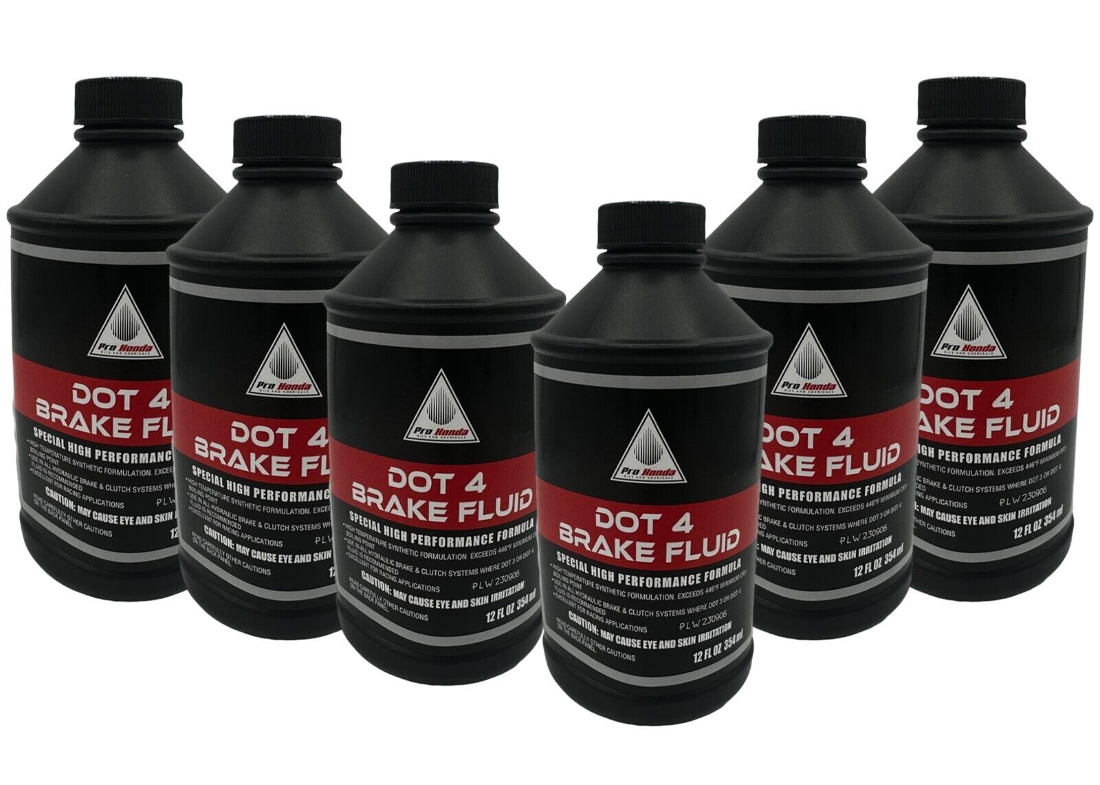 Honda Genuine OEM DOT 4 Brake Fluid 08203-0004 - 6 Pack